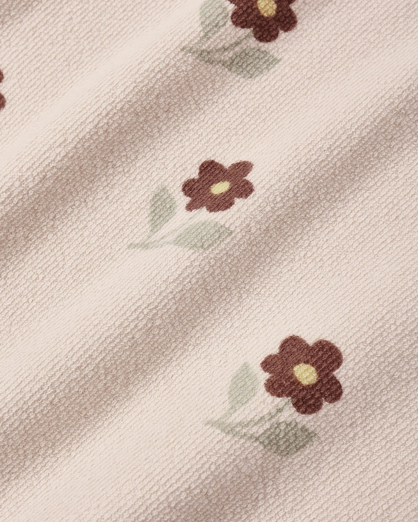 Spongey Knit Petal Daisy Set