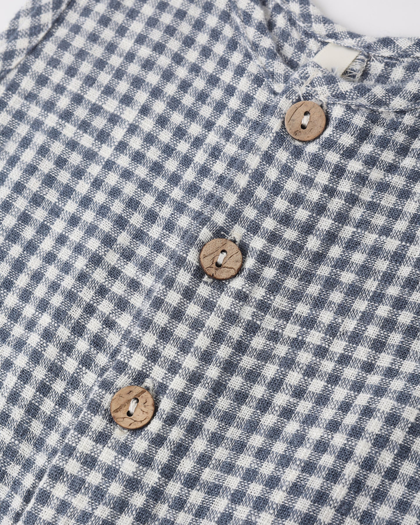 Marine Gingham Mavrick Romper