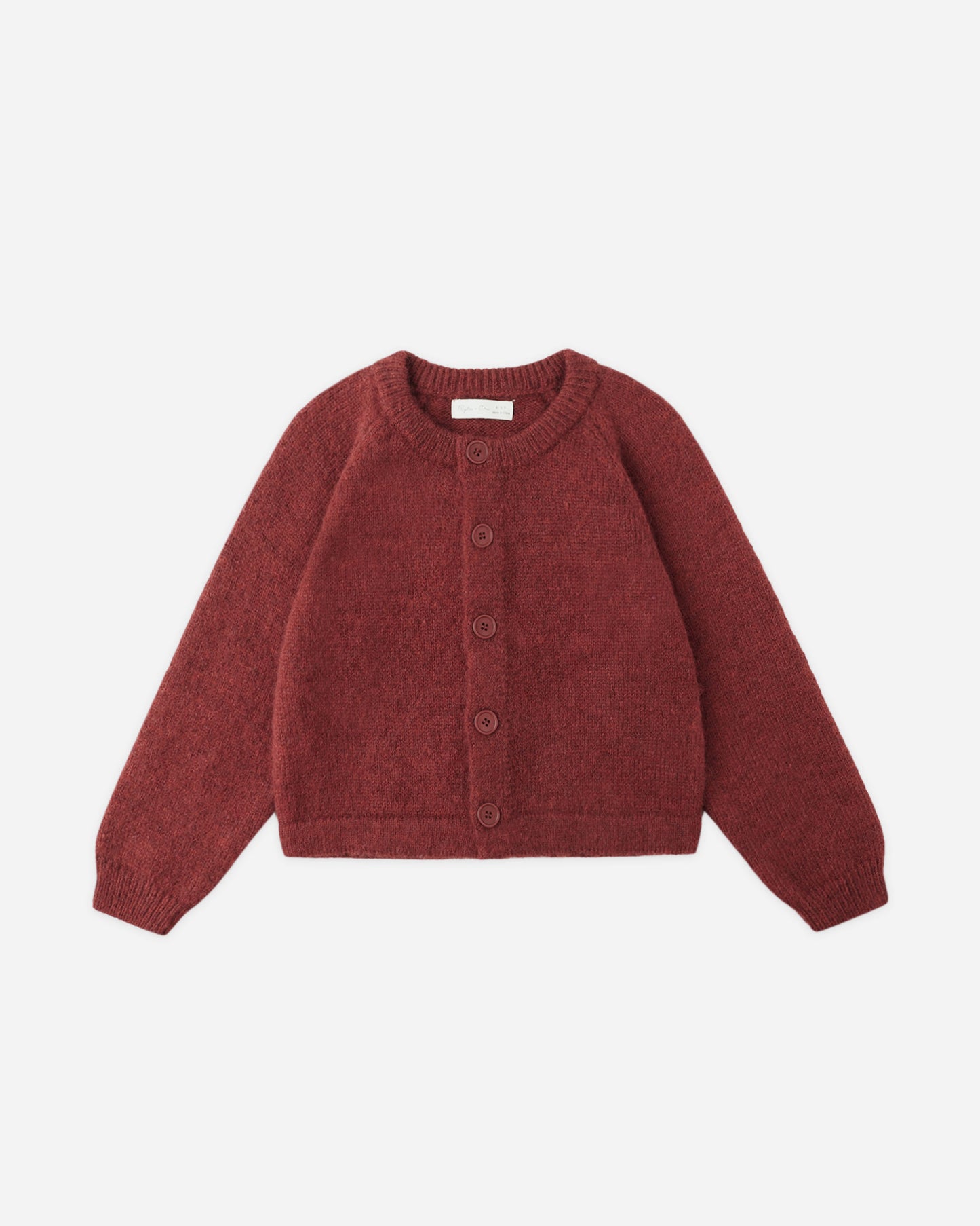 Fuzzy Ruby Cardigan
