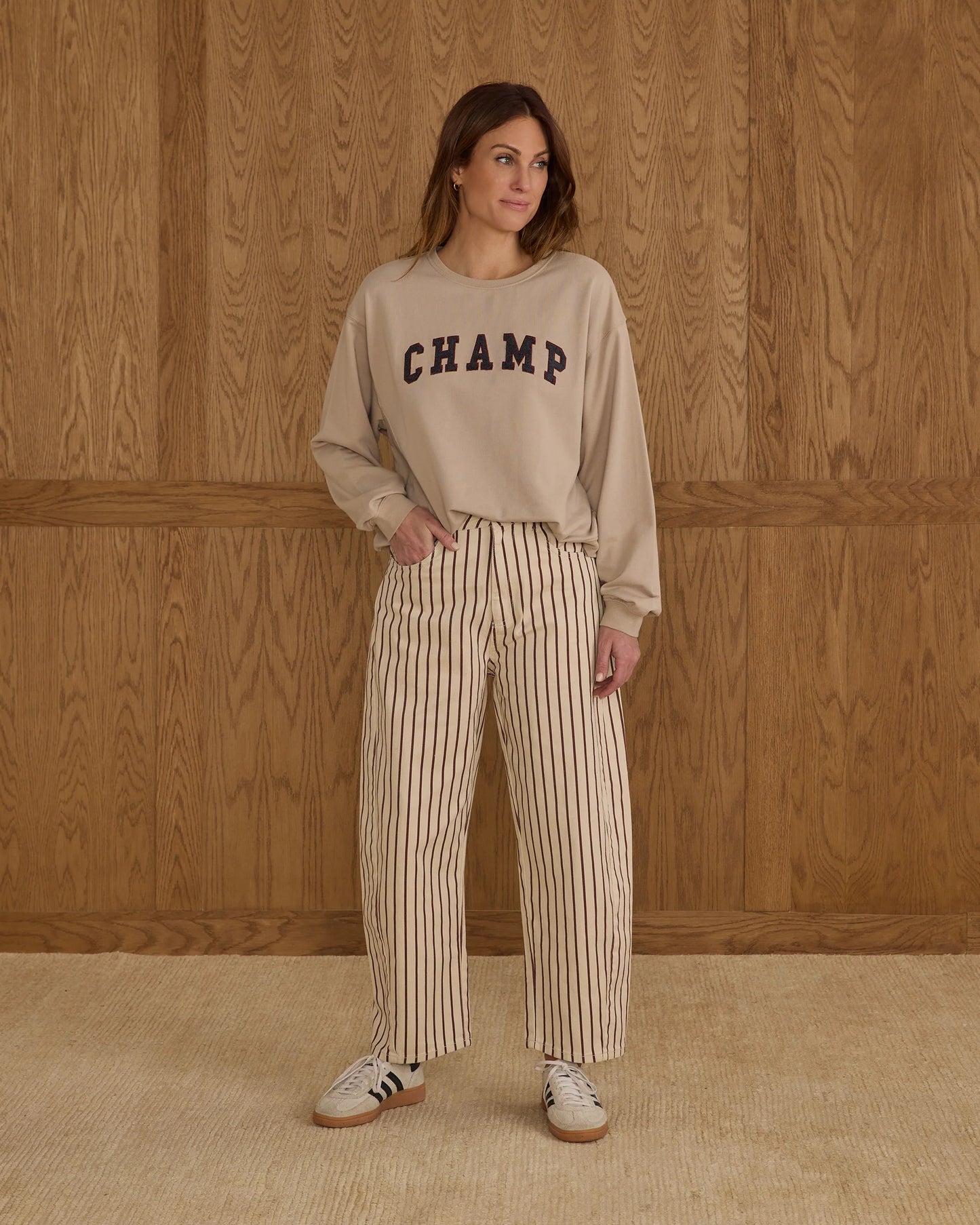 Woman's Oversized Champ Sweatshirt
