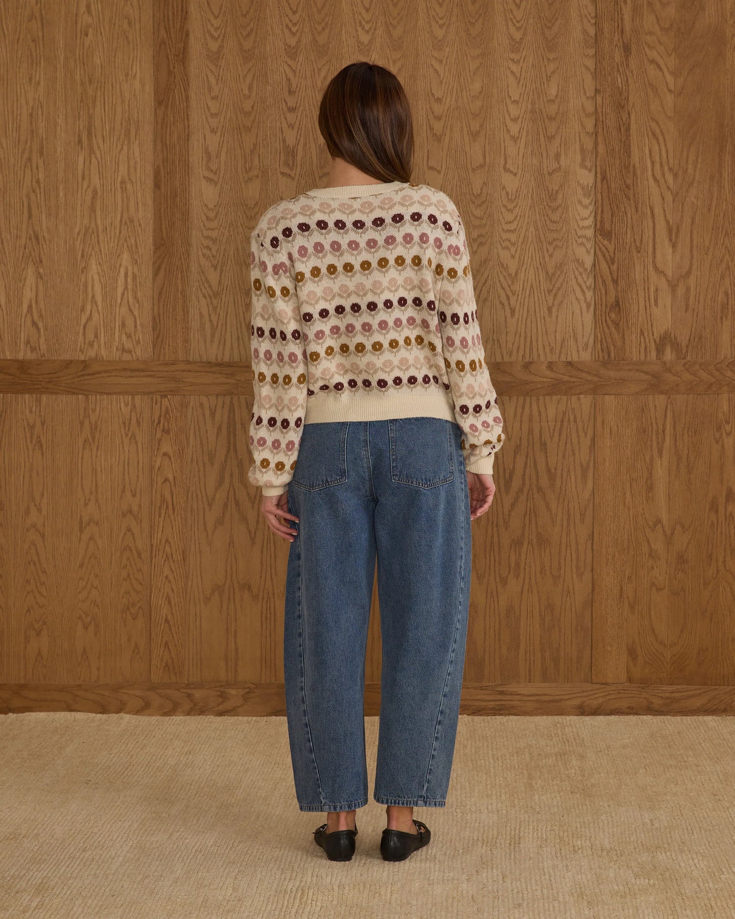 Women's Floral Jacquard Cheyenne Cardigan