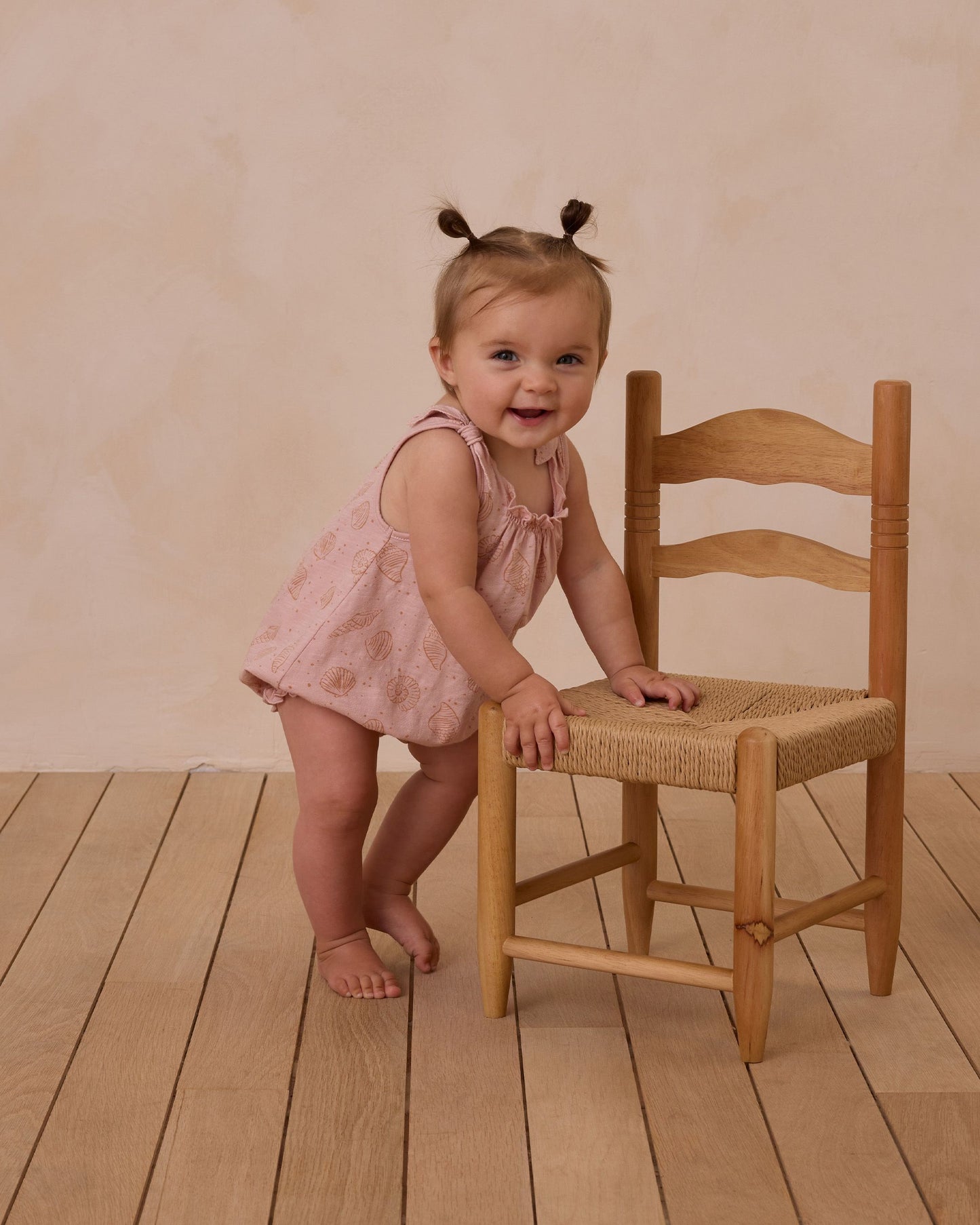 Shoulder Tie Seashells Bubble