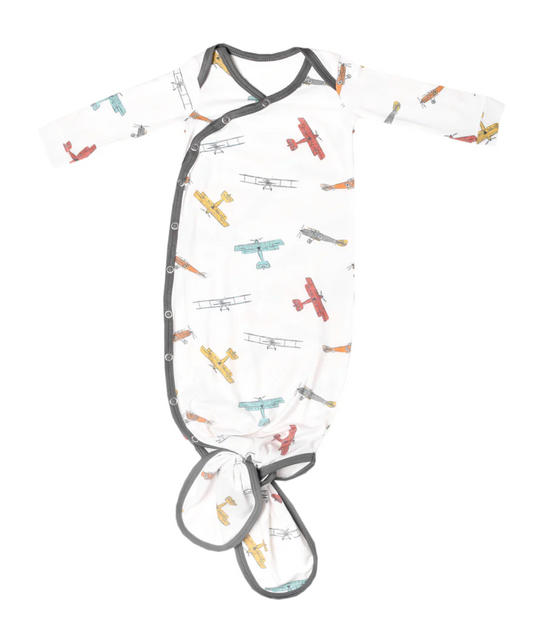 Ace Newborn Knotted Gown
