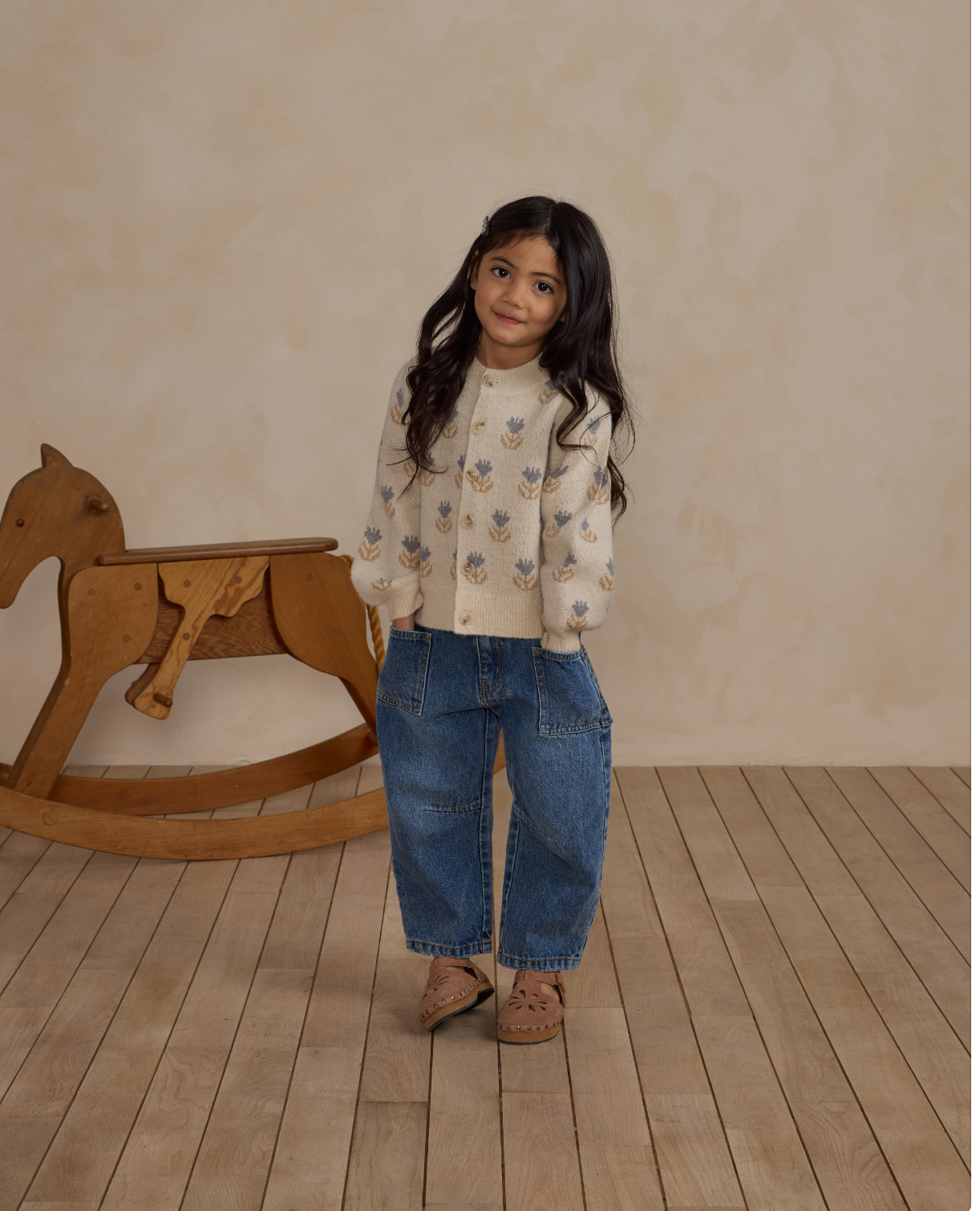Indigo Barrel Pant