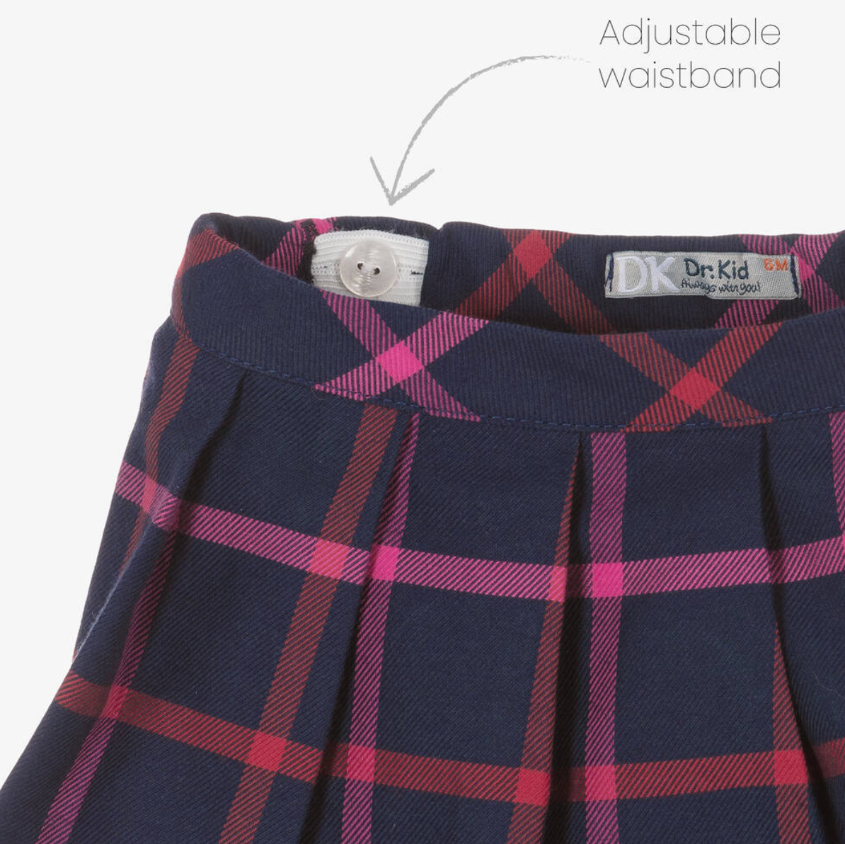 Magic Winter Navy Skirt