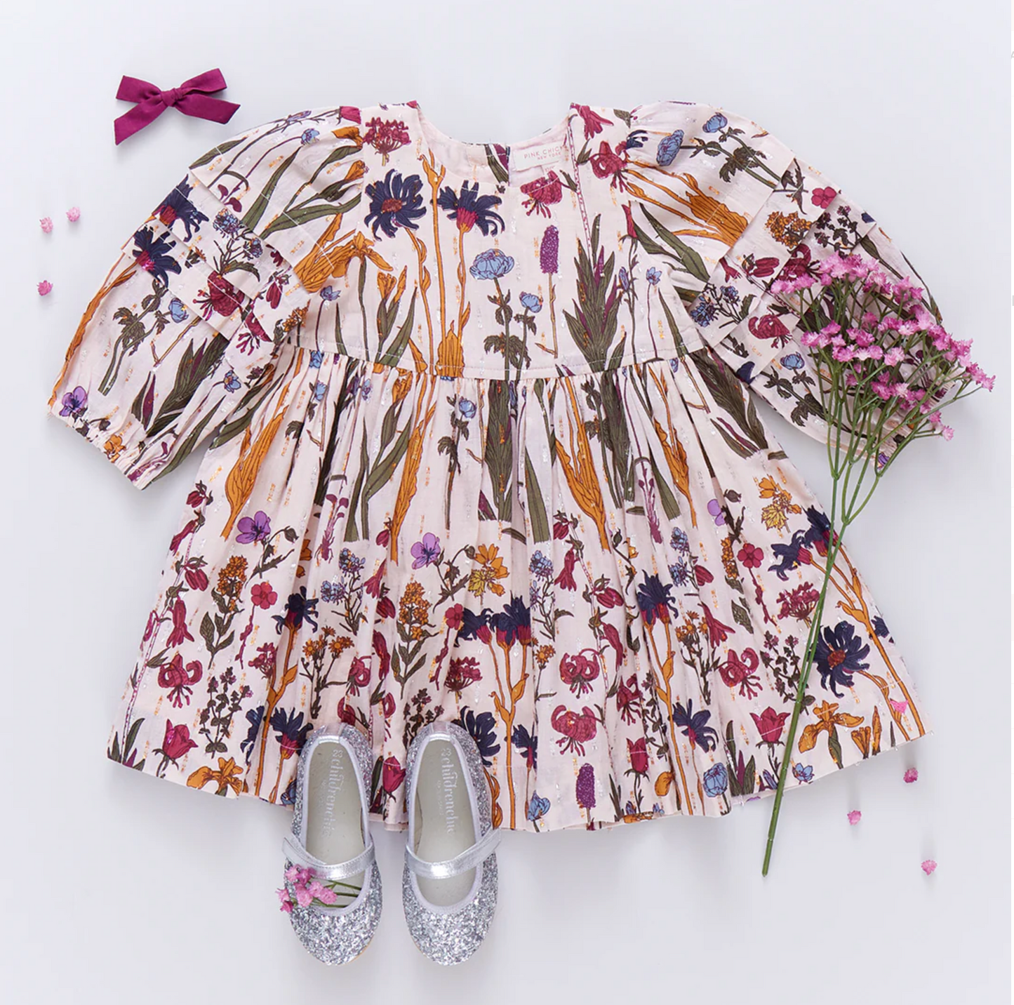 Autumn Flowers Brooke Dress