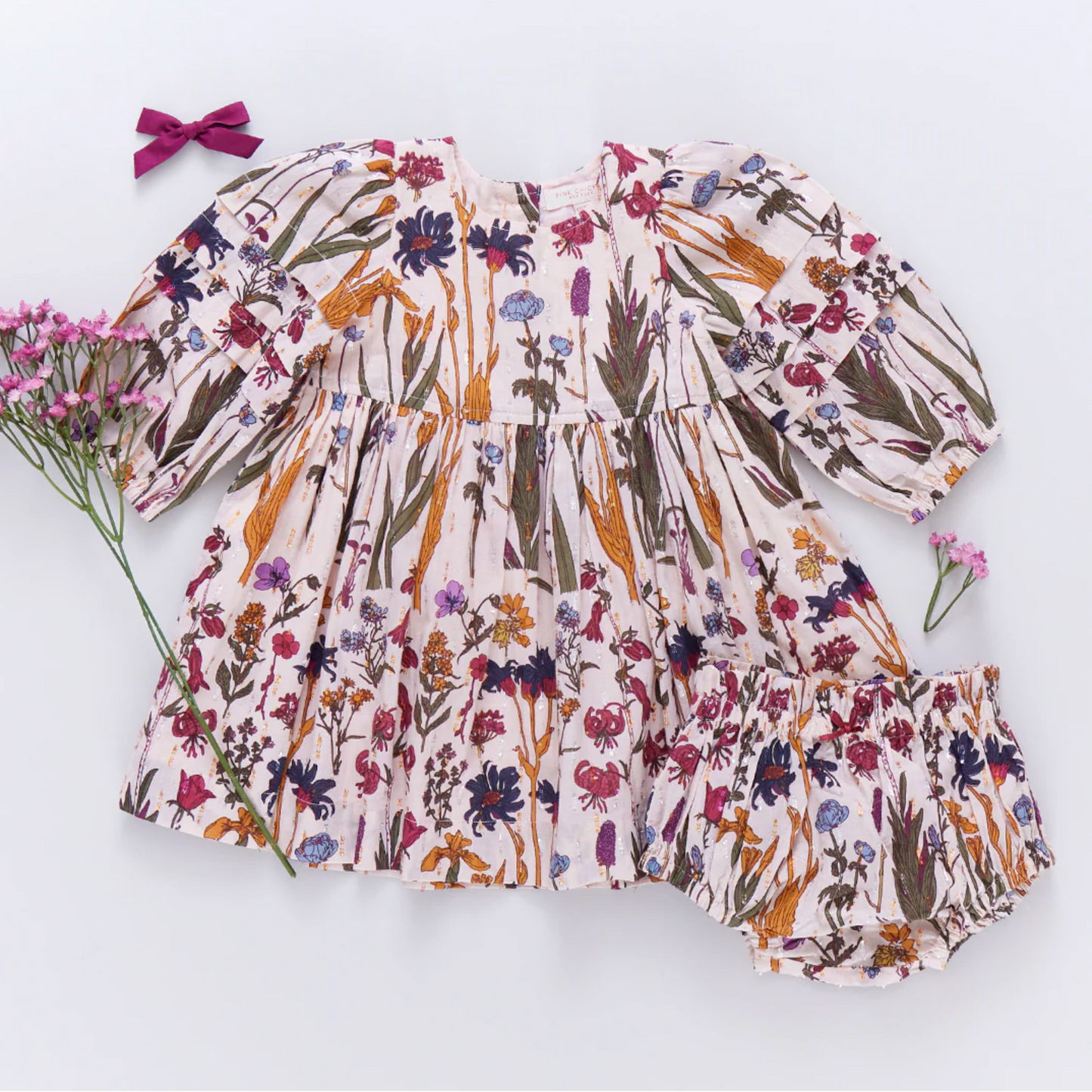 Autumn Flowers Brooke Dress