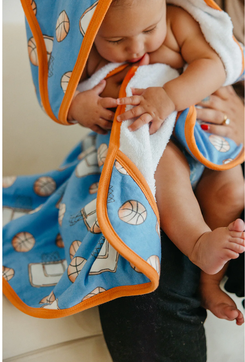 Dunk Baby Knit Hooded Towel