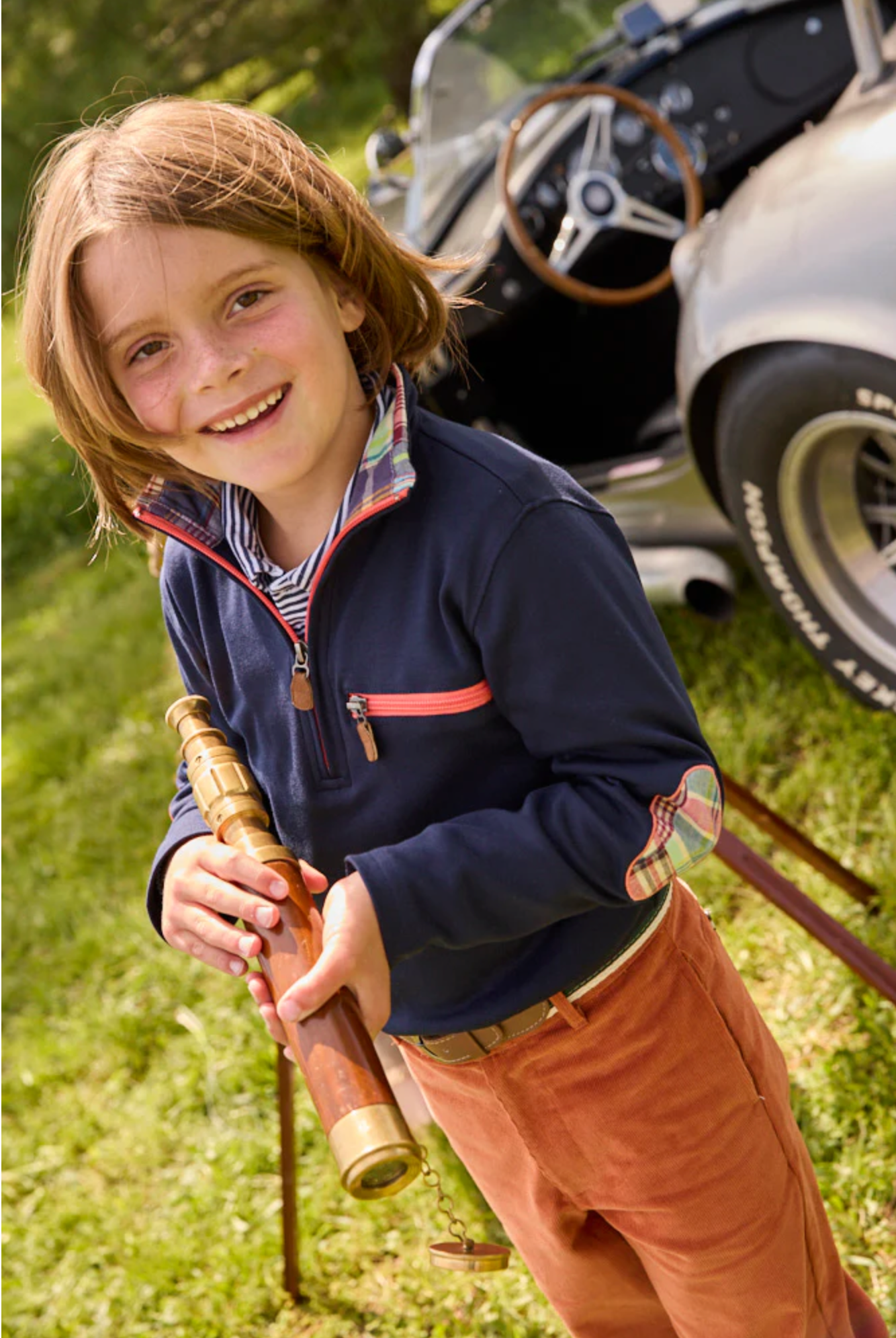 Elbow Patch Pime 1/2 Zip