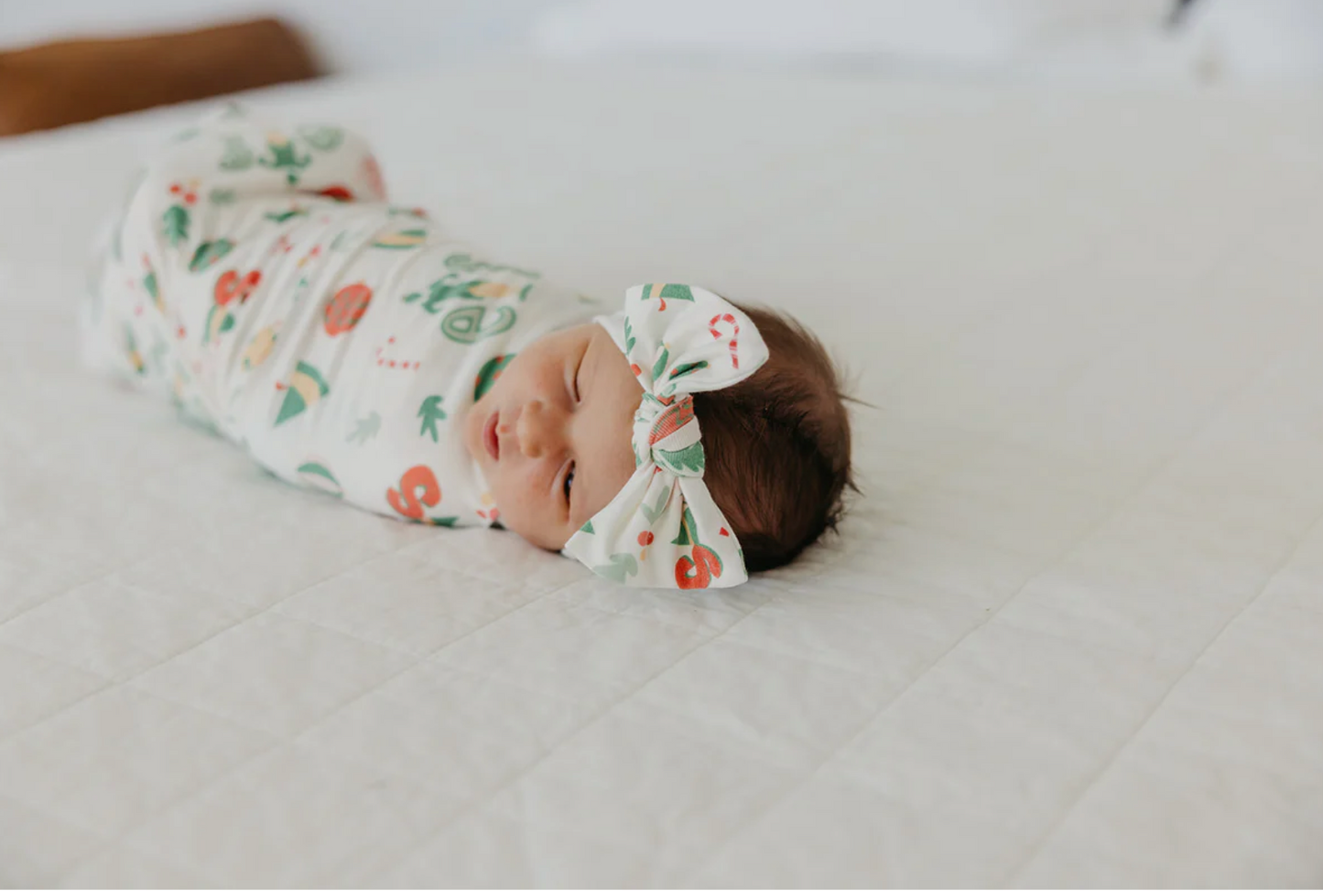 Elf Knit Headband Bow