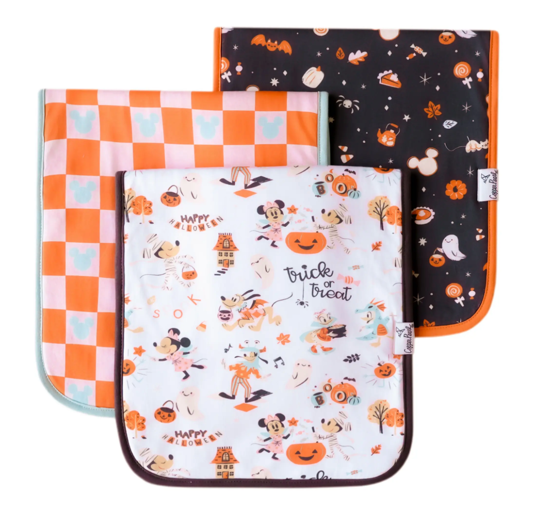 Mickey Mouse’s Boo Bash Burp Cloth Set