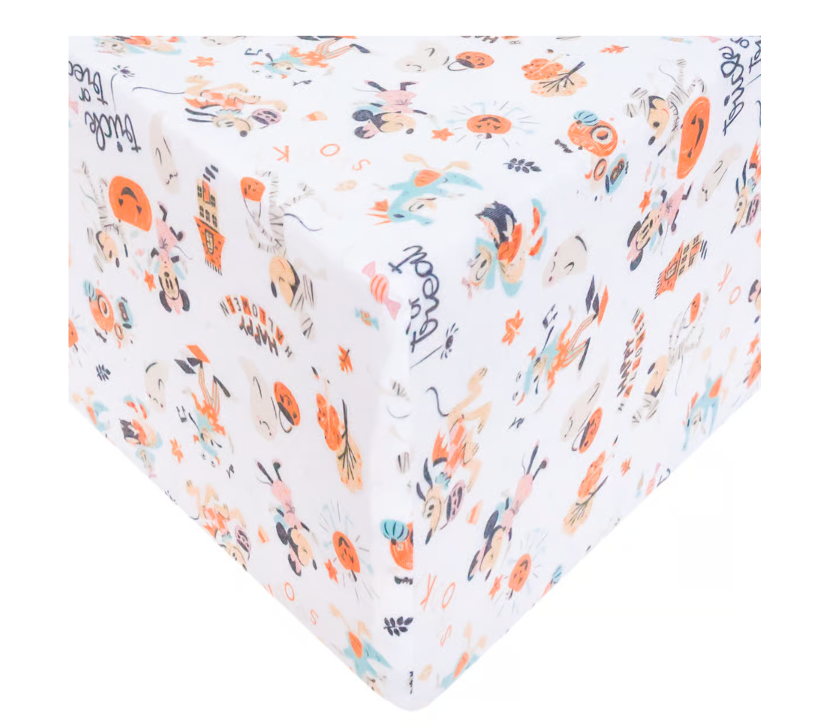 Mickey’s Boo Bash Premium Crib Sheet