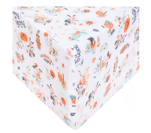 Mickey’s Boo Bash Premium Crib Sheet