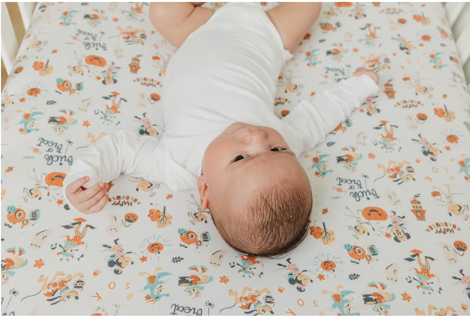 Mickey’s Boo Bash Premium Crib Sheet