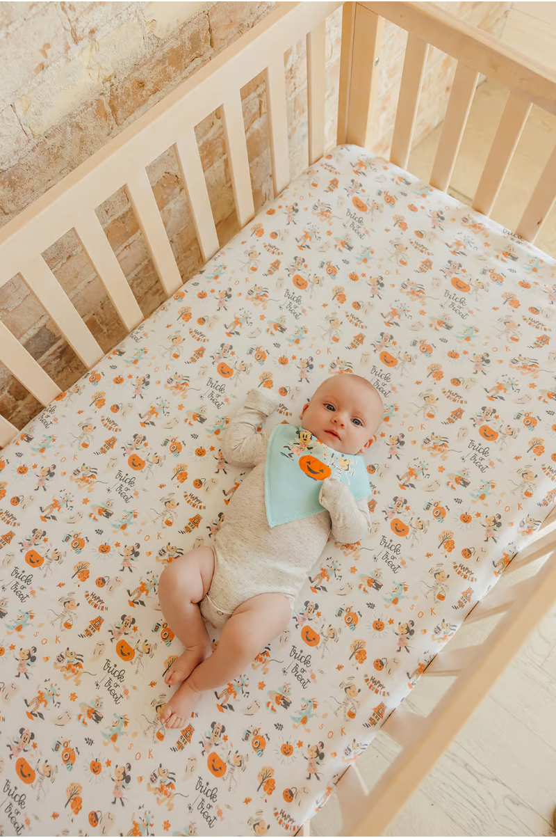Mickey’s Boo Bash Premium Crib Sheet