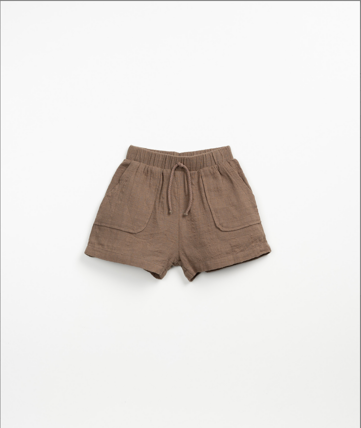 Woven Cocoa Shorts