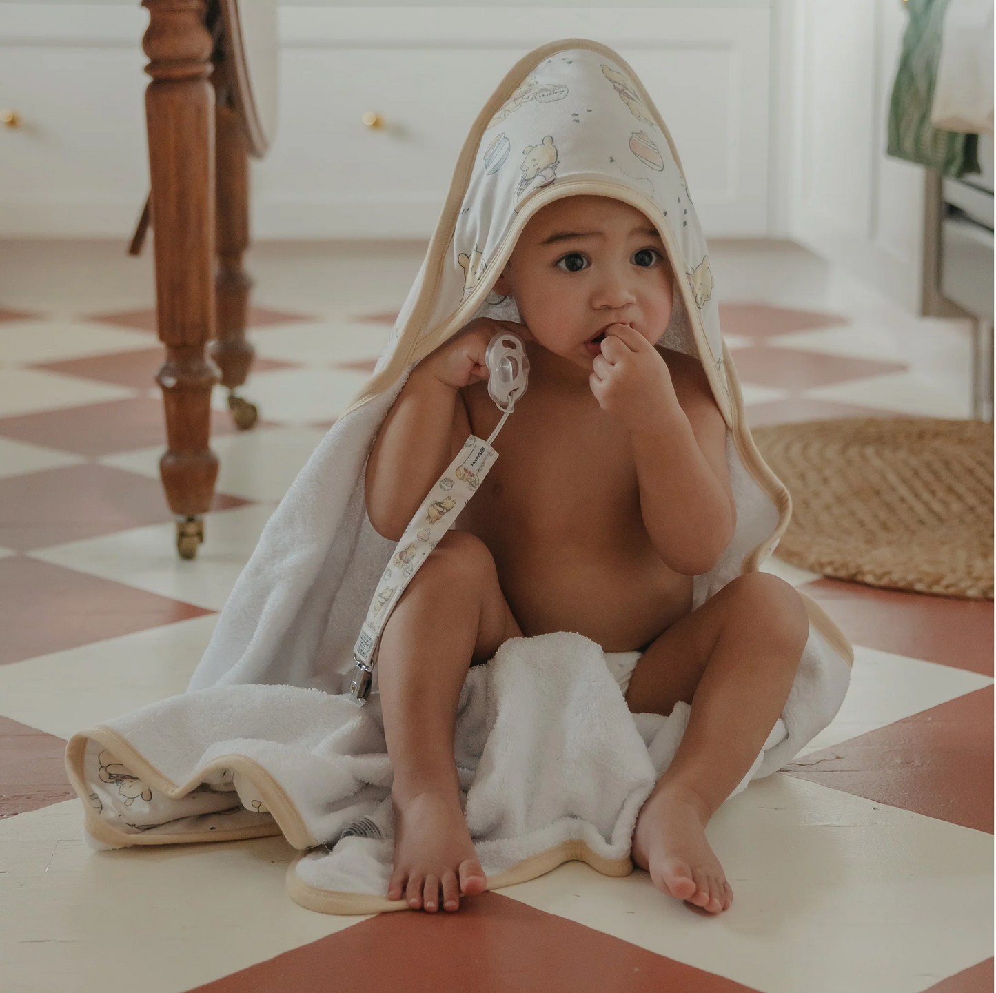 Hunny Knit Hooded Towel