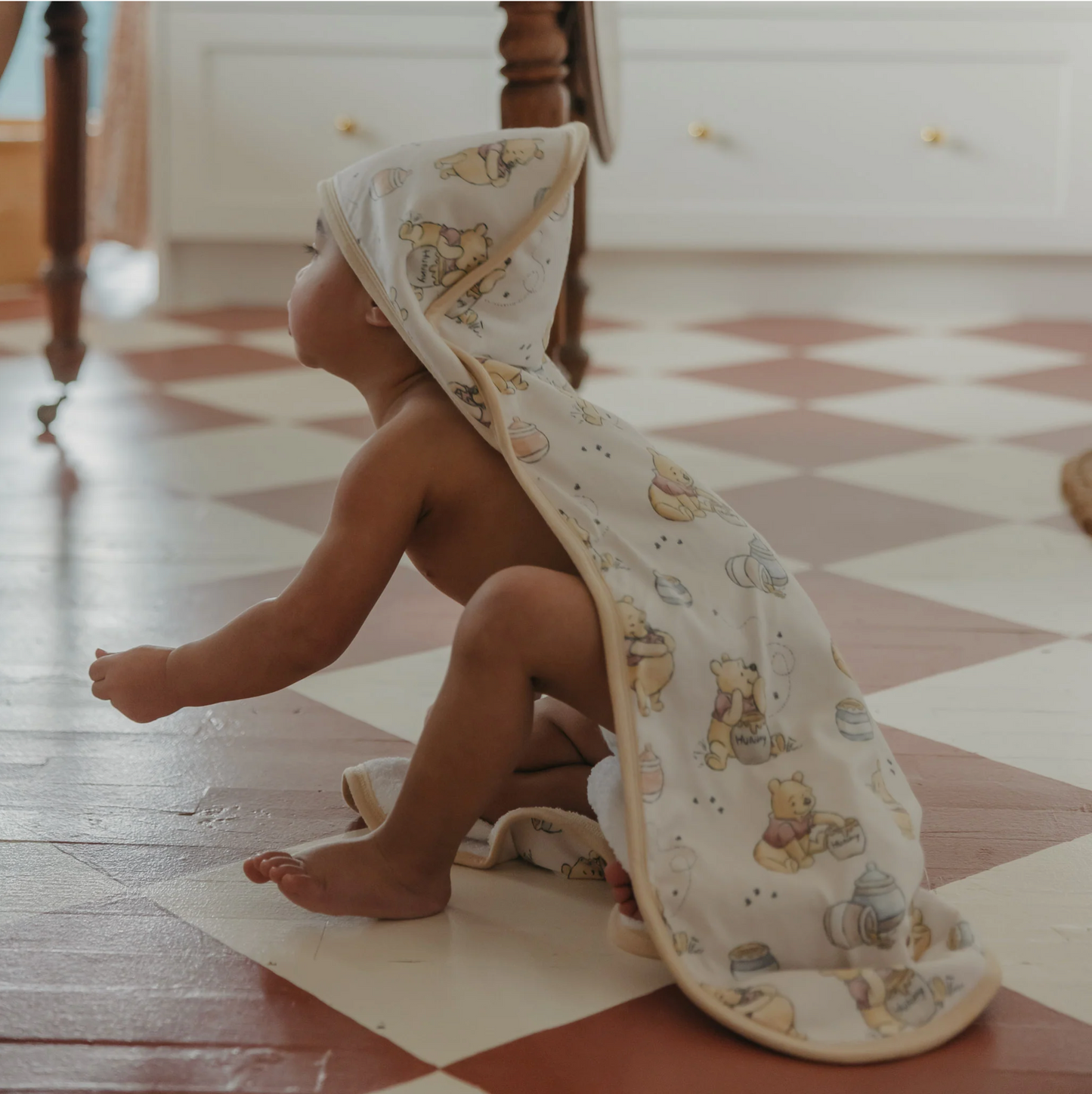 Hunny Knit Hooded Towel
