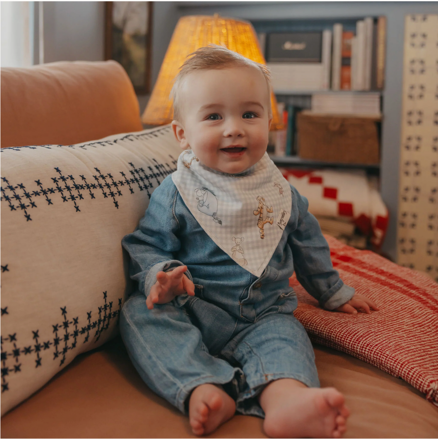 Hundred Acre Wood Bandana Bib Set