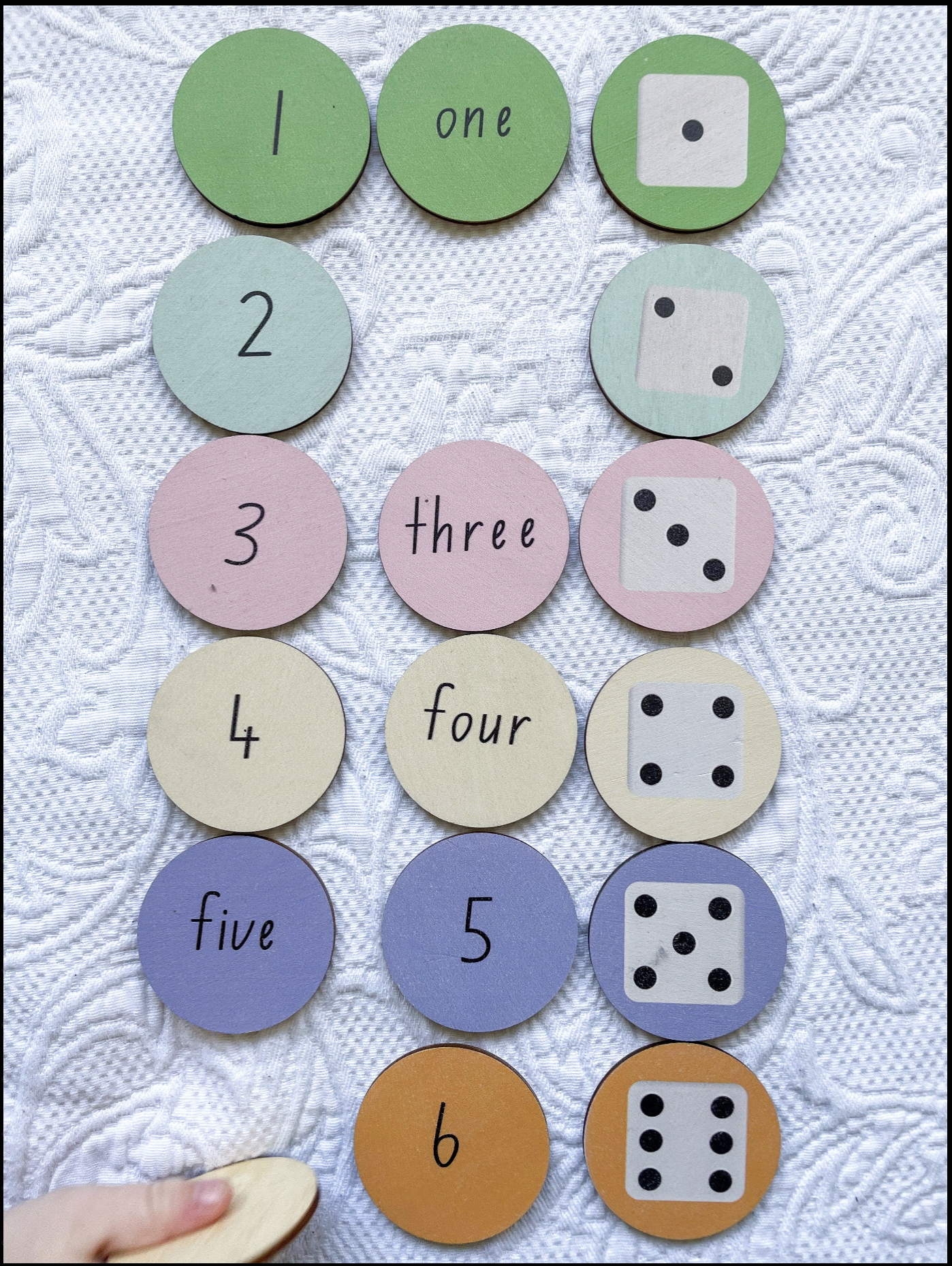 Numbers, Counting & Color Discs