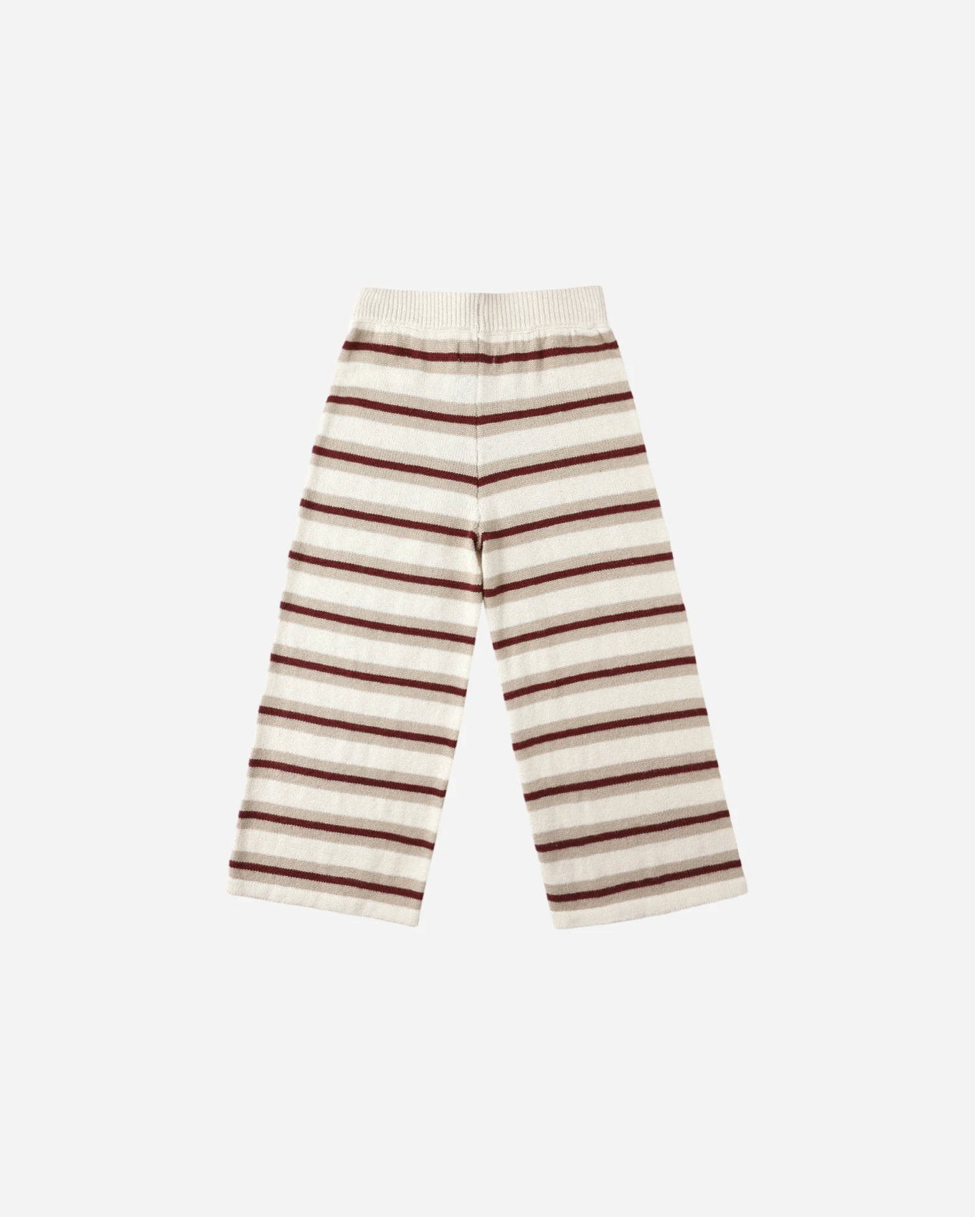Autumn Stripe Knit Wide Leg Pant