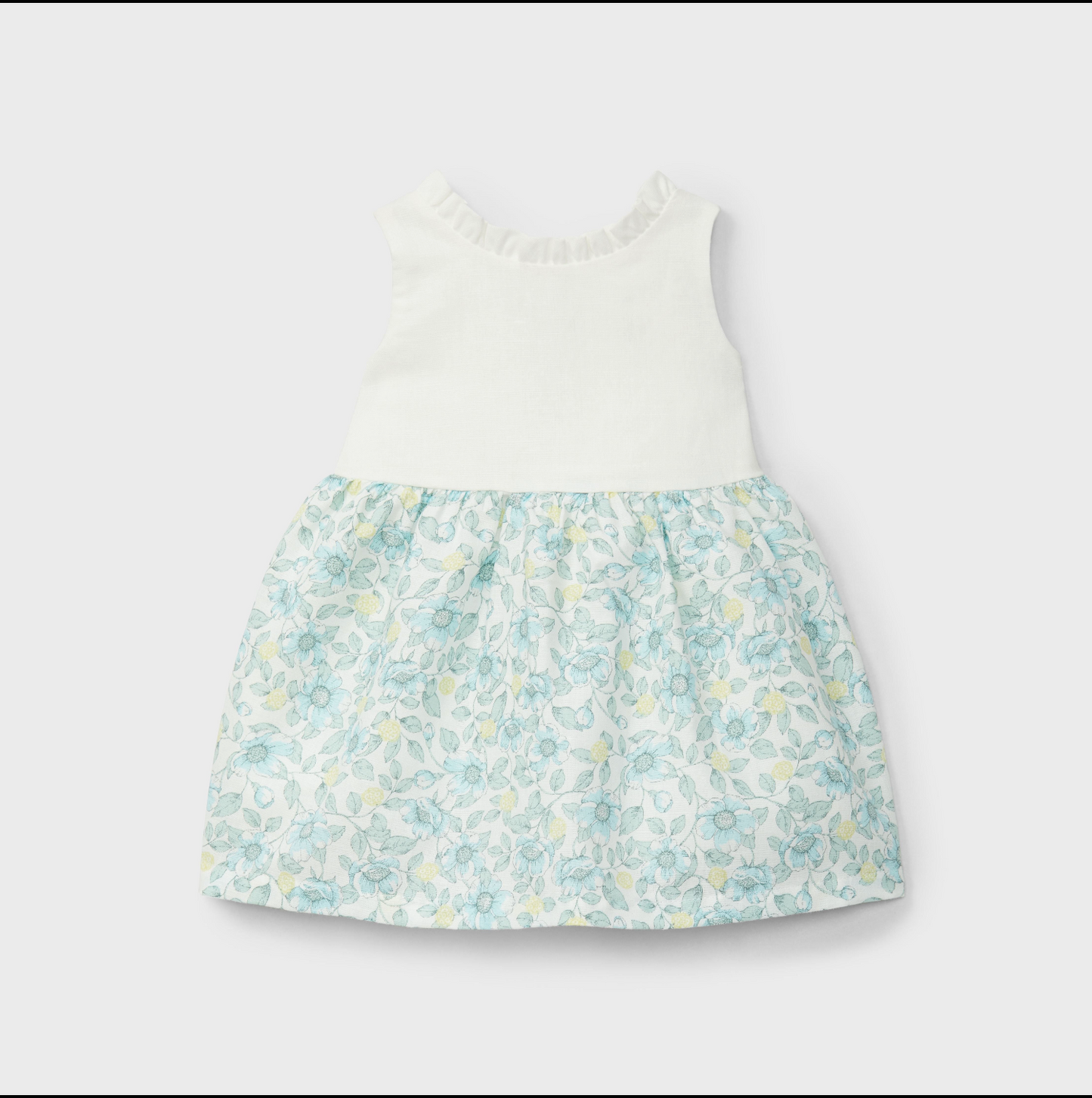 Dr Kid Water Green Dress & Sweater Set