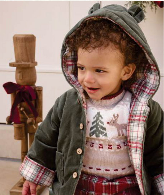 Christmas Fairisle Sweater & Plaid Pants