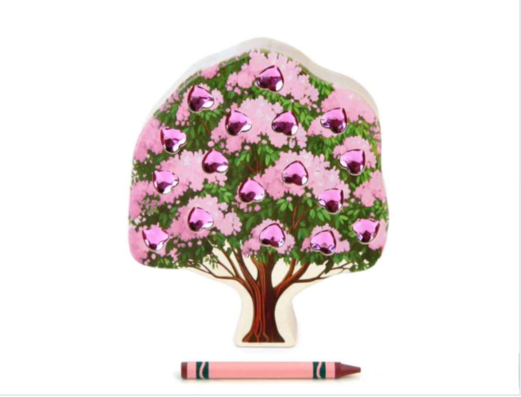 Pink Crape Myrtle Tree Block