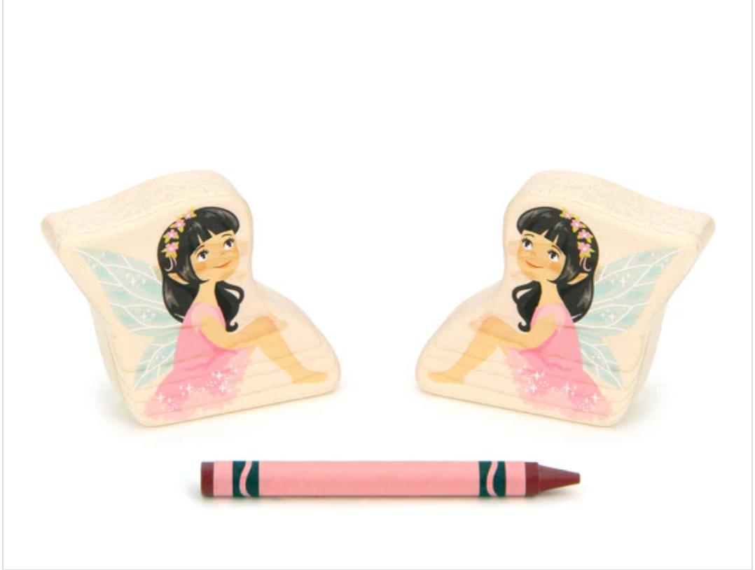 Pink Faerie Double-Sided Block