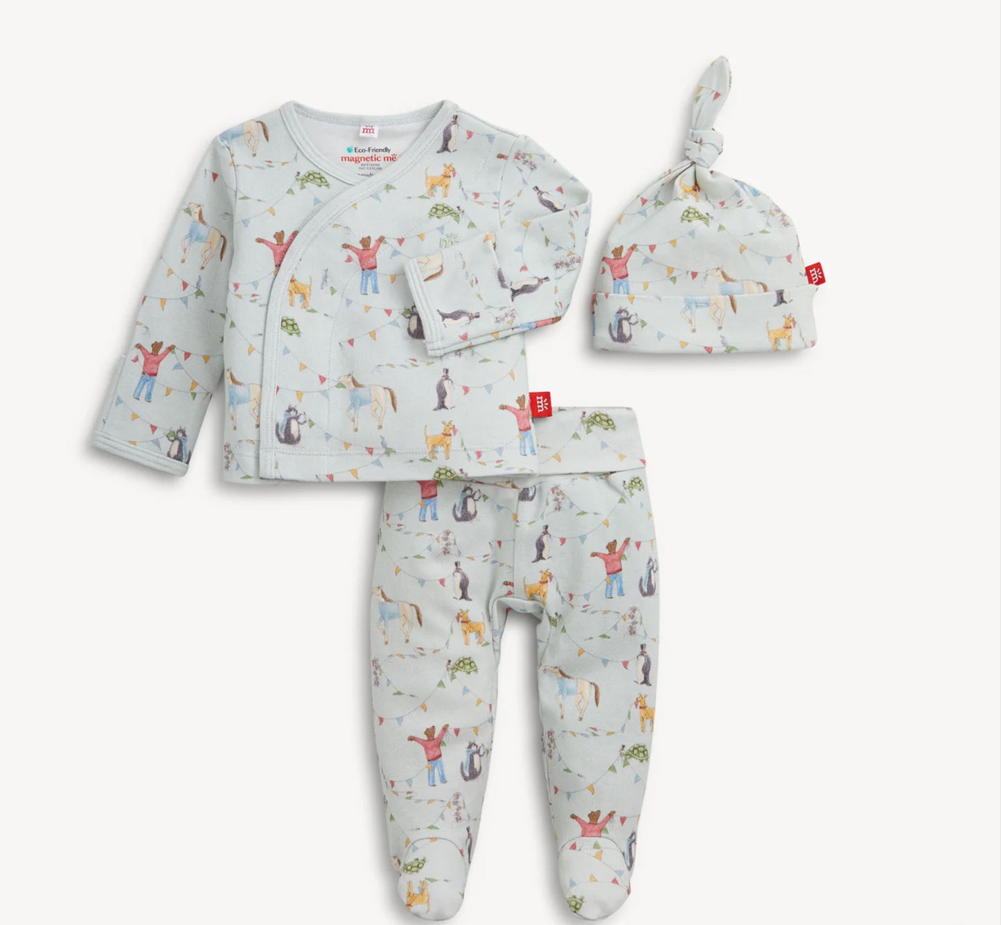 Festival Friends Organic Kimono Set