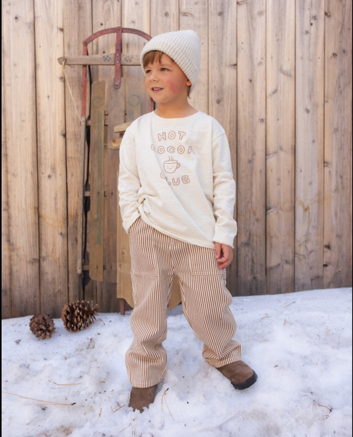 Hot Cocoa Club L/S Tee