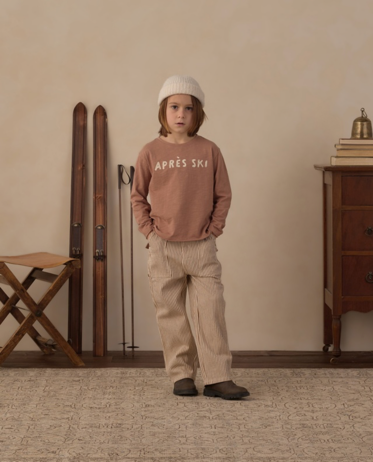 Clay Stripe Utility Pants