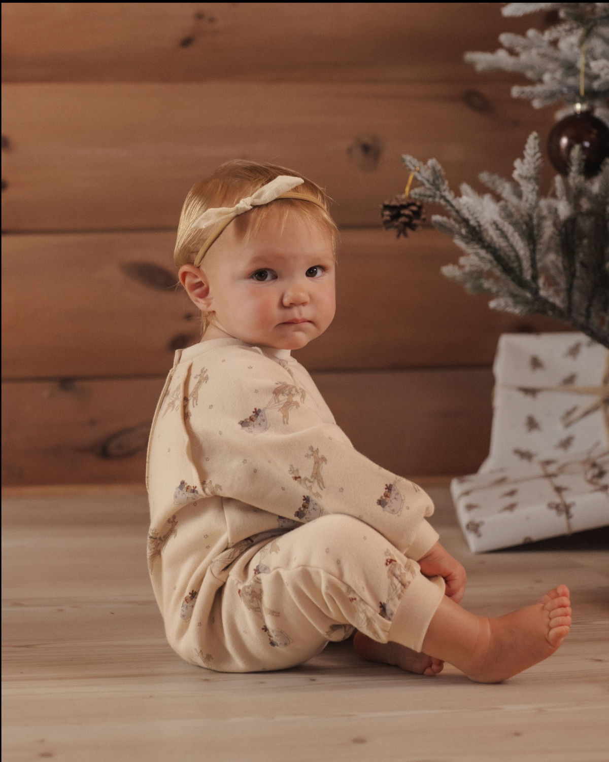 Reindeer Raglan Jumpsuit