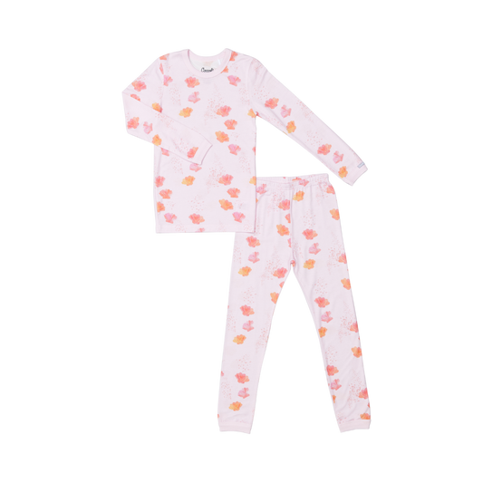 Seashells on Pink 2-Pc Pajamas