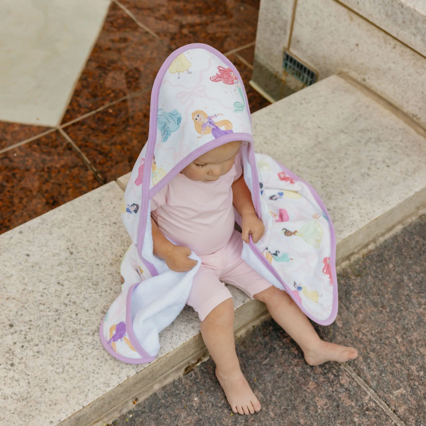 Disney Princess Knit Hooded Towel