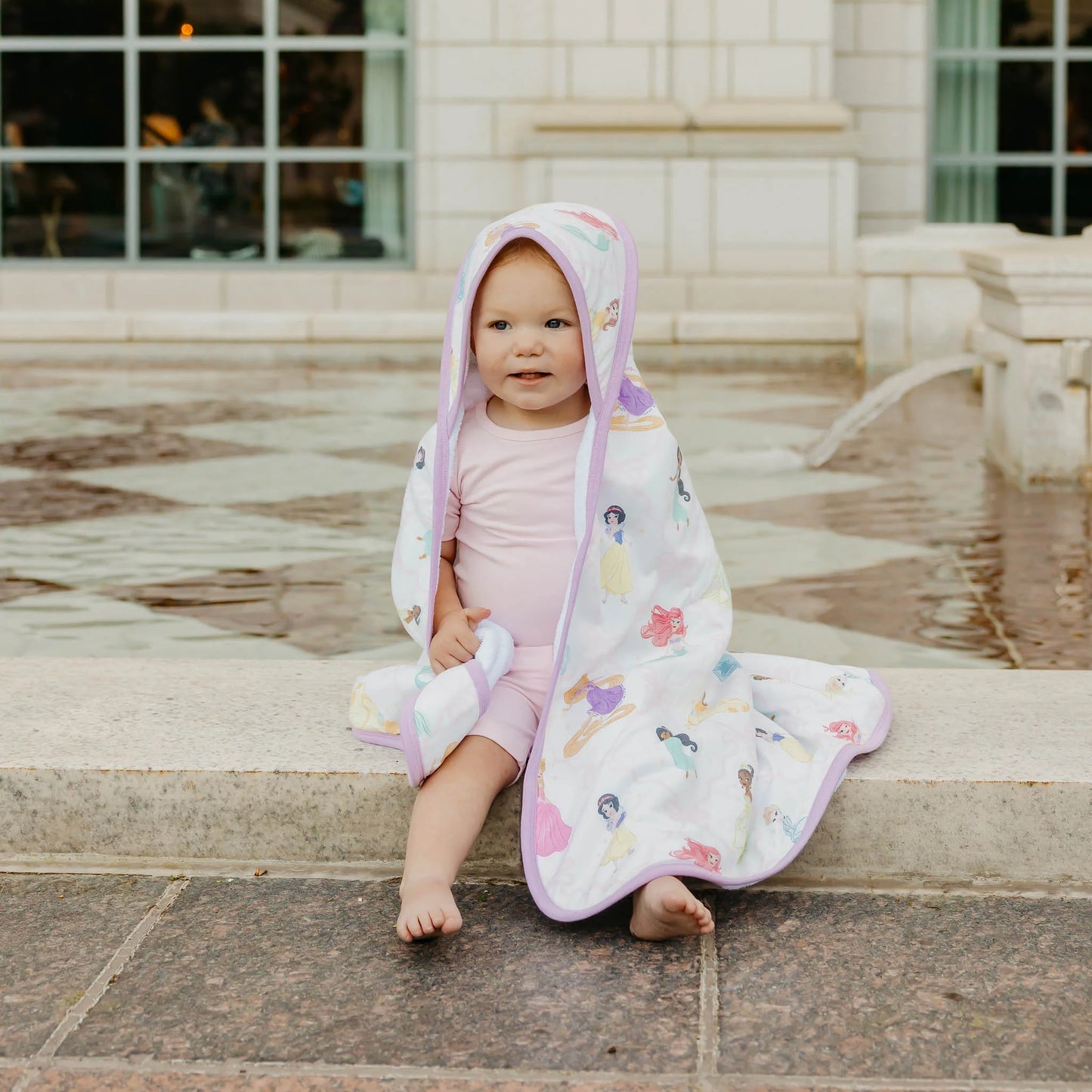 Disney Princess Knit Hooded Towel