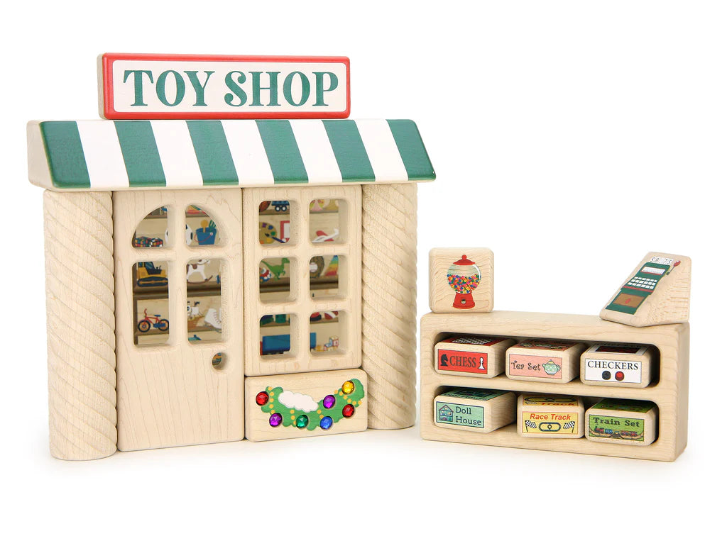Toy Shop 11 Pc Block Set