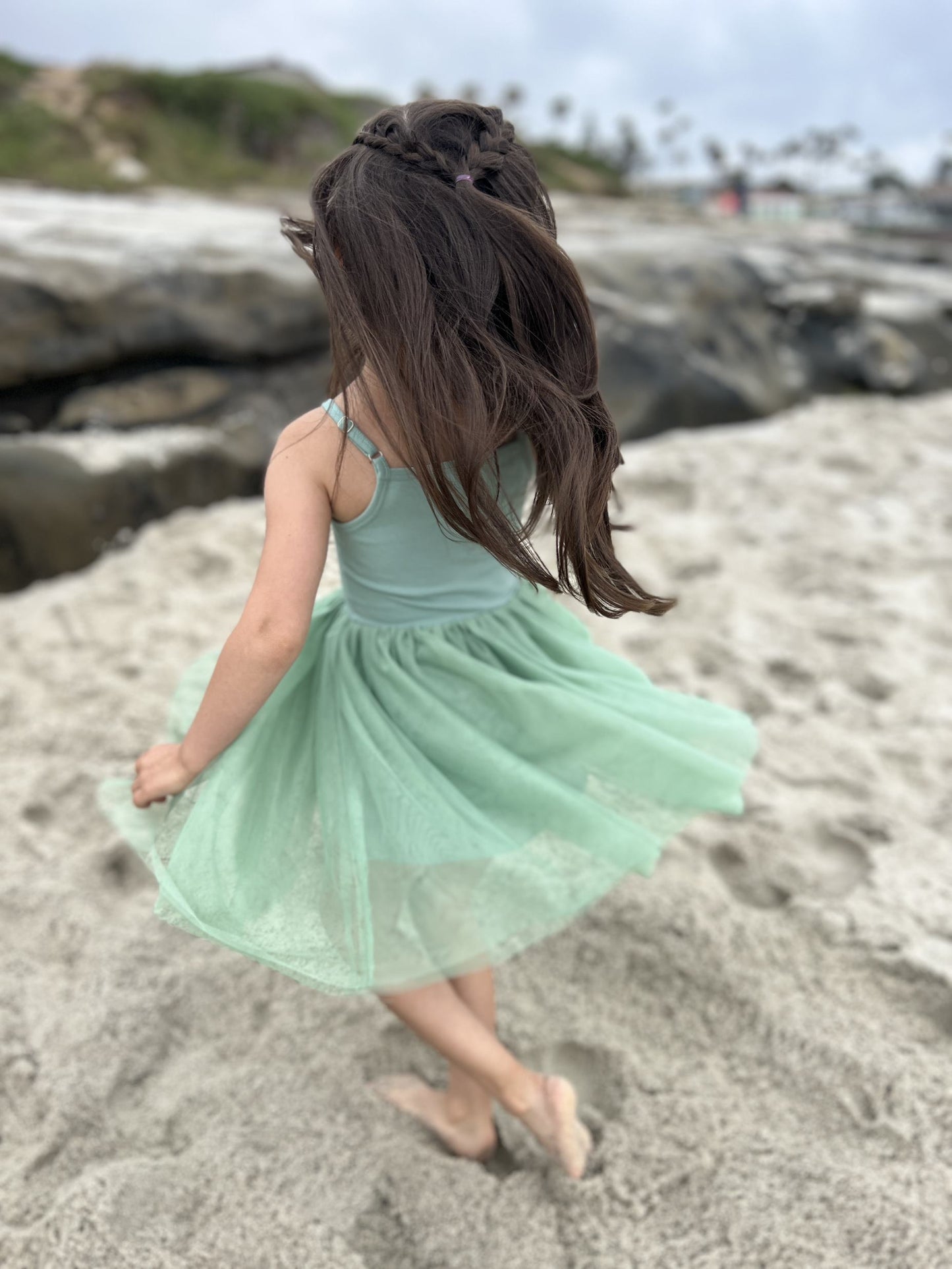 Kaia Green Tutu Dress