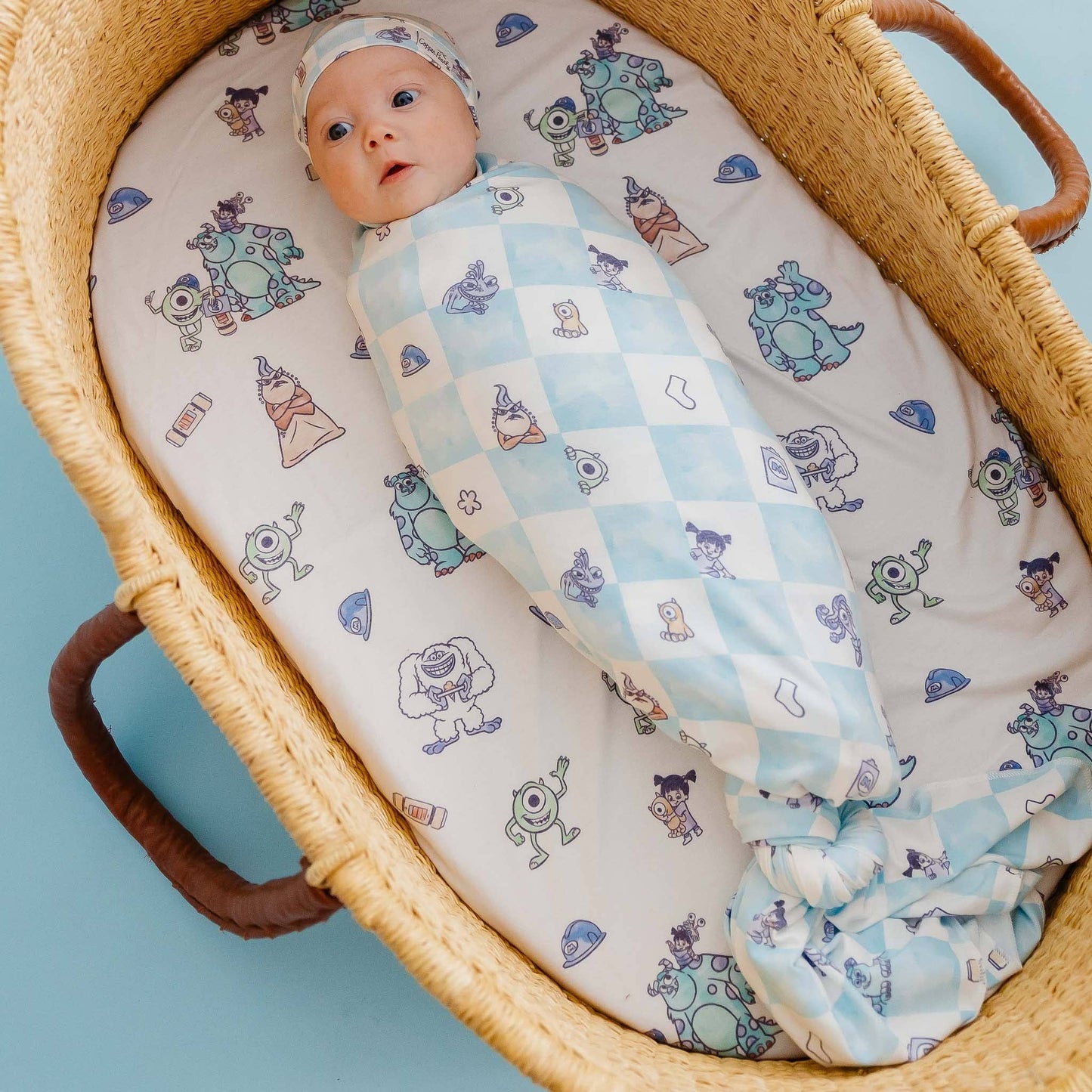 Monsters, Inc. Medley Knit Swaddle Blanket