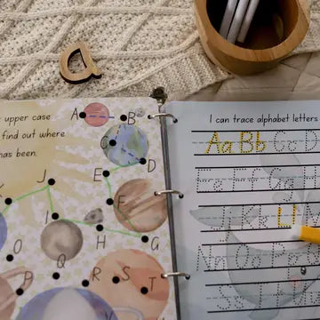 Wondertivity Red Learning Binder