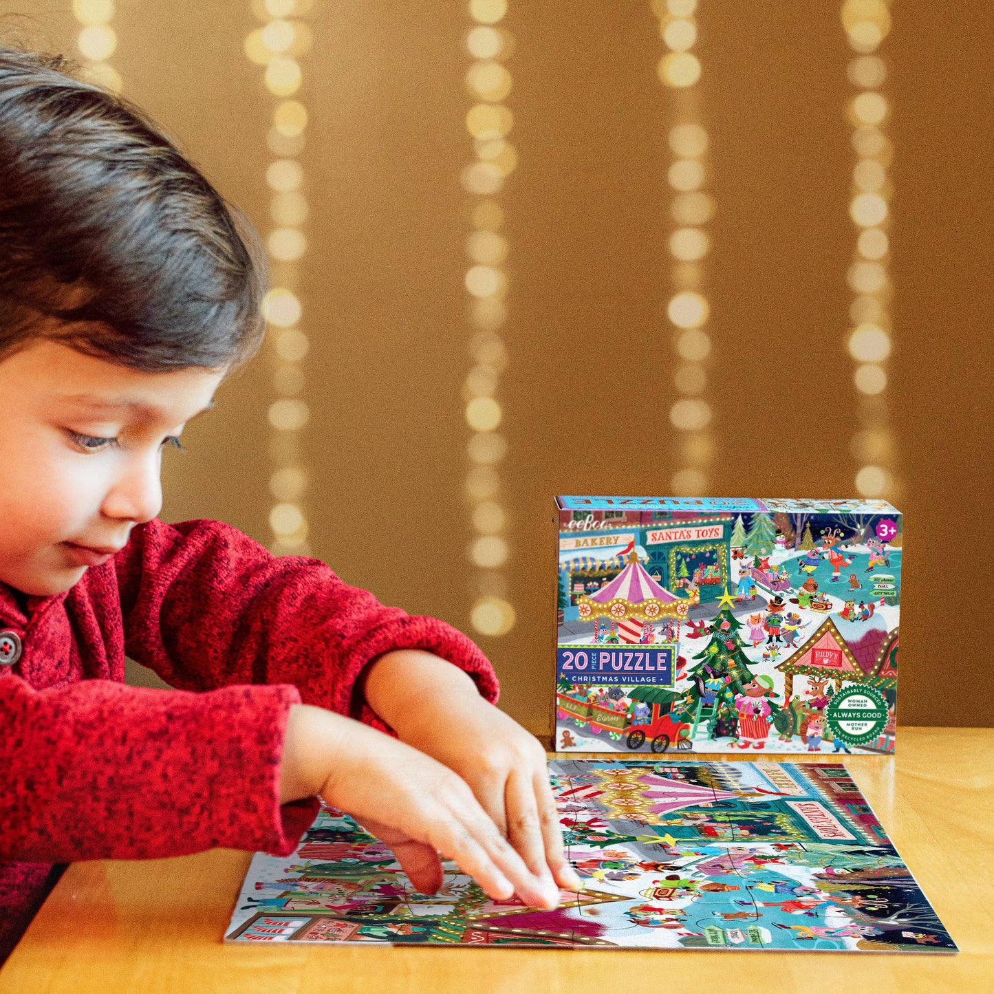 Christmas Village 20 Pc Puzzle