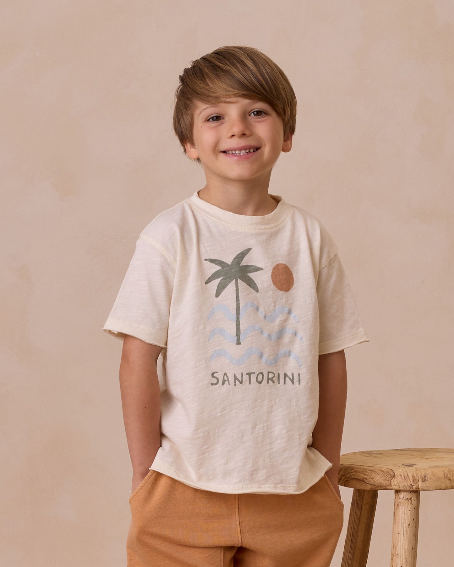 Raw Edge Santorini Tee