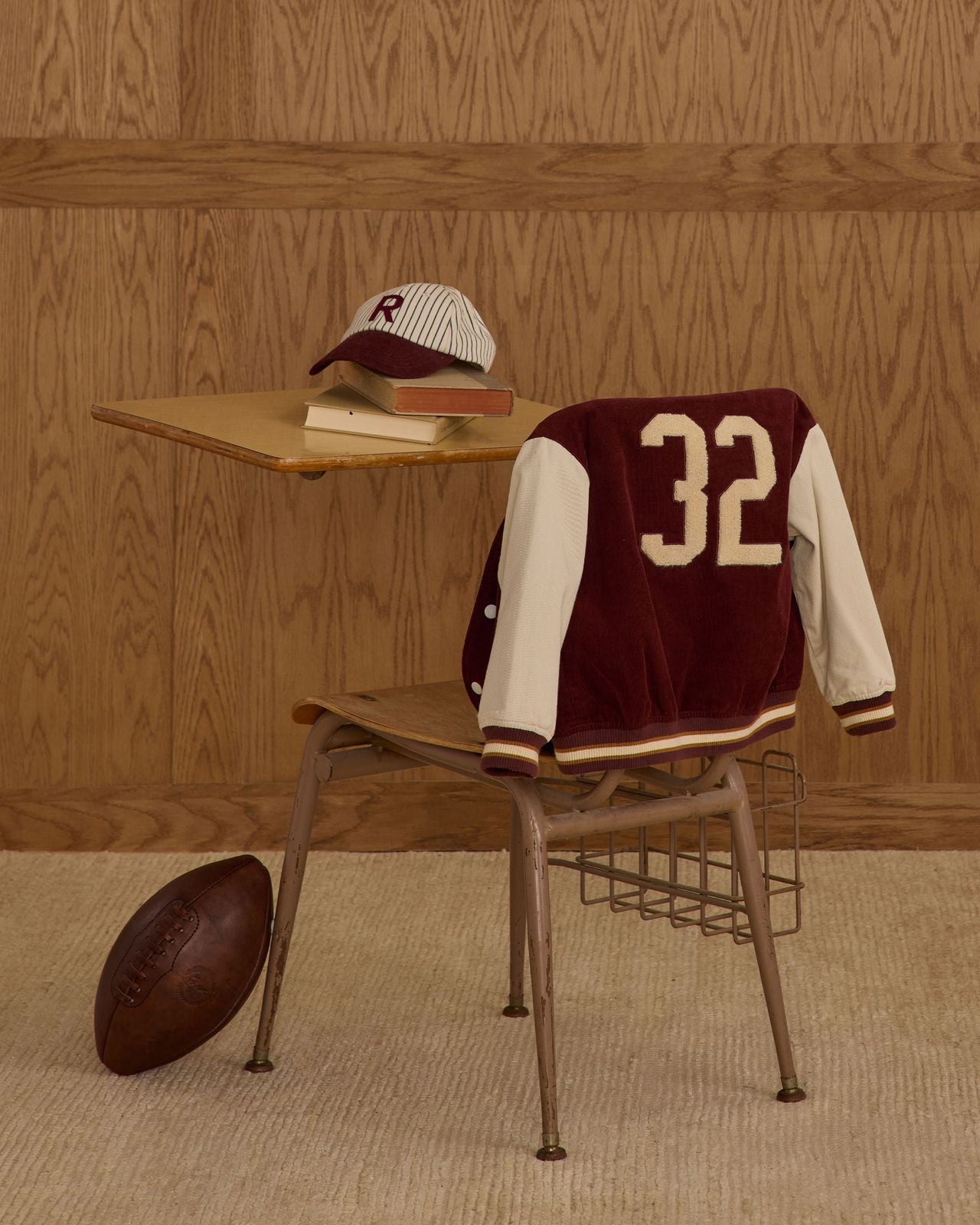 Burgundy Varsity Jacket
