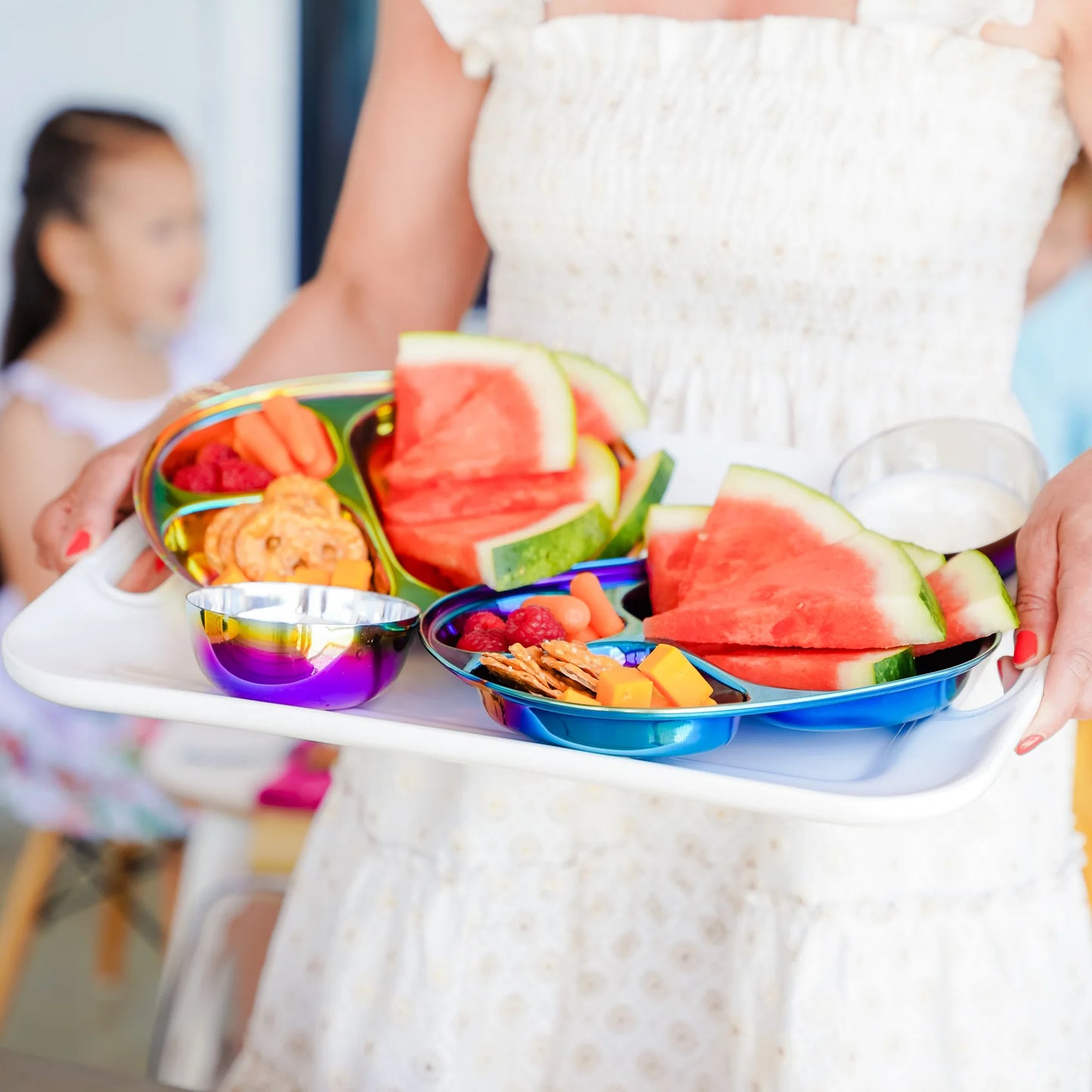 Ahimsa Balanced Bites Compartment Plates