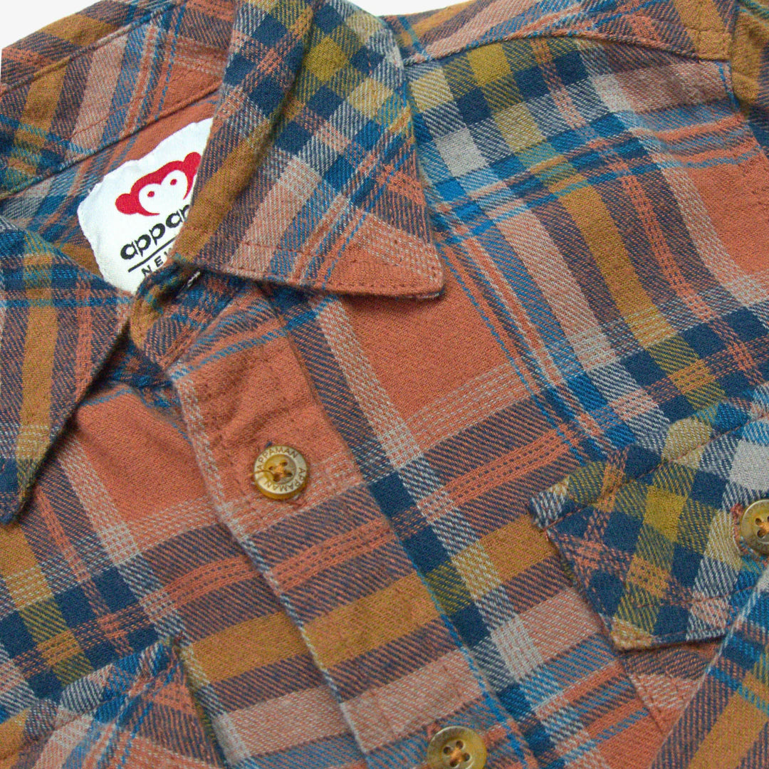 Clay/Jewel Plaid Flannel