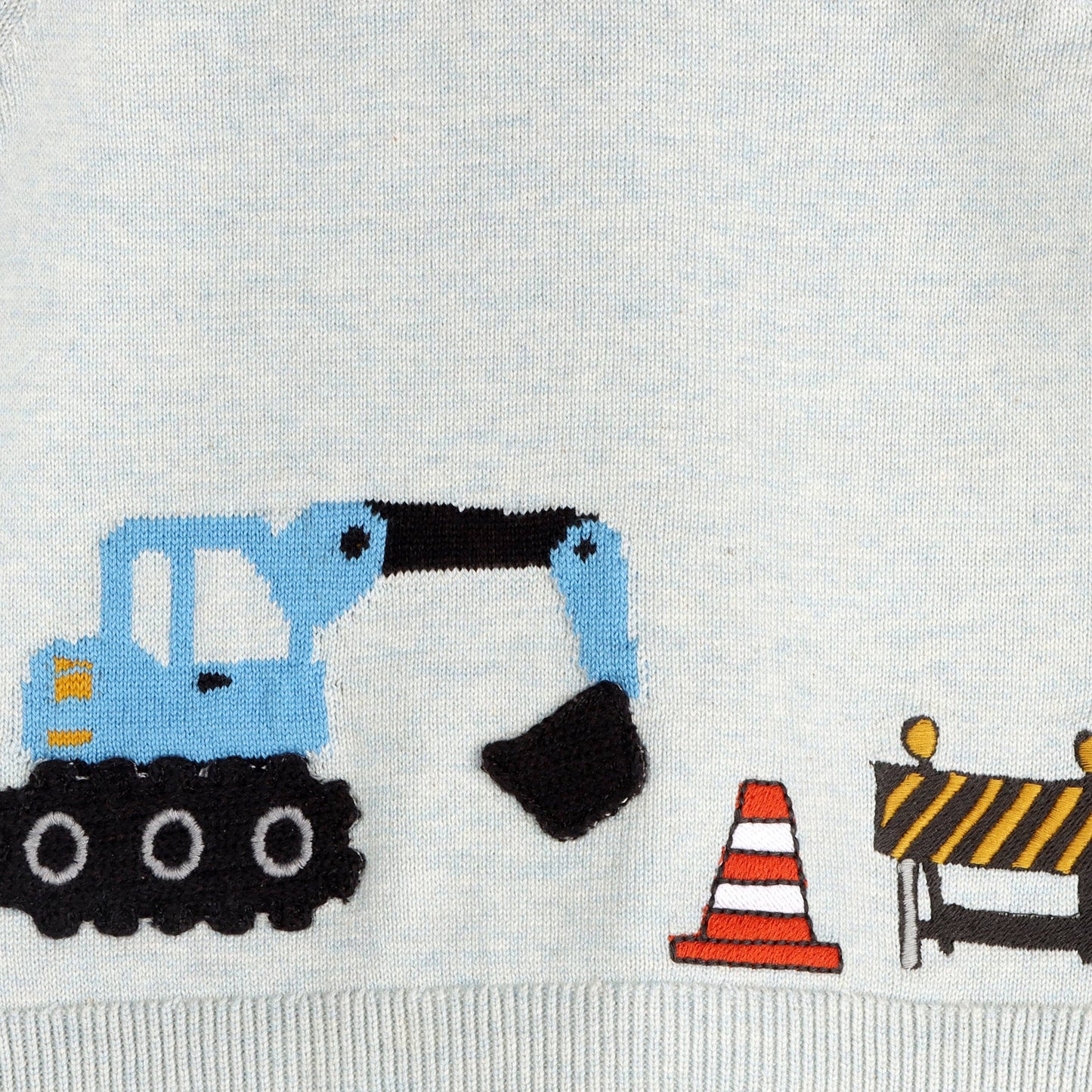 Construction Truck Knit Set