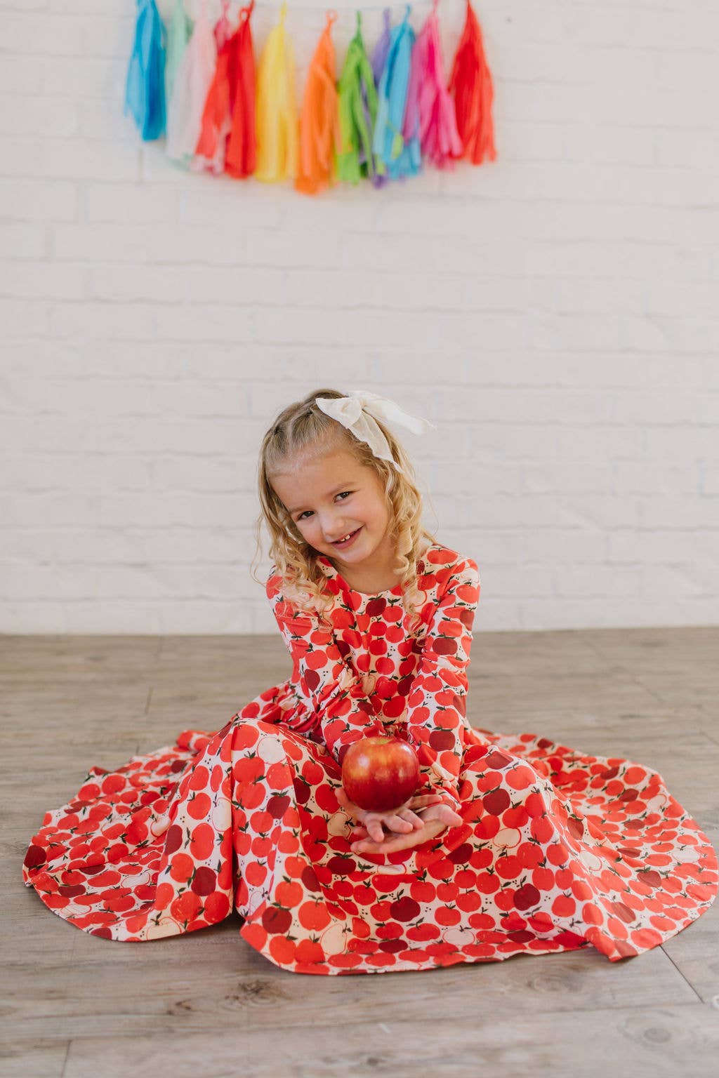 Gwendolyn Dress in Apple