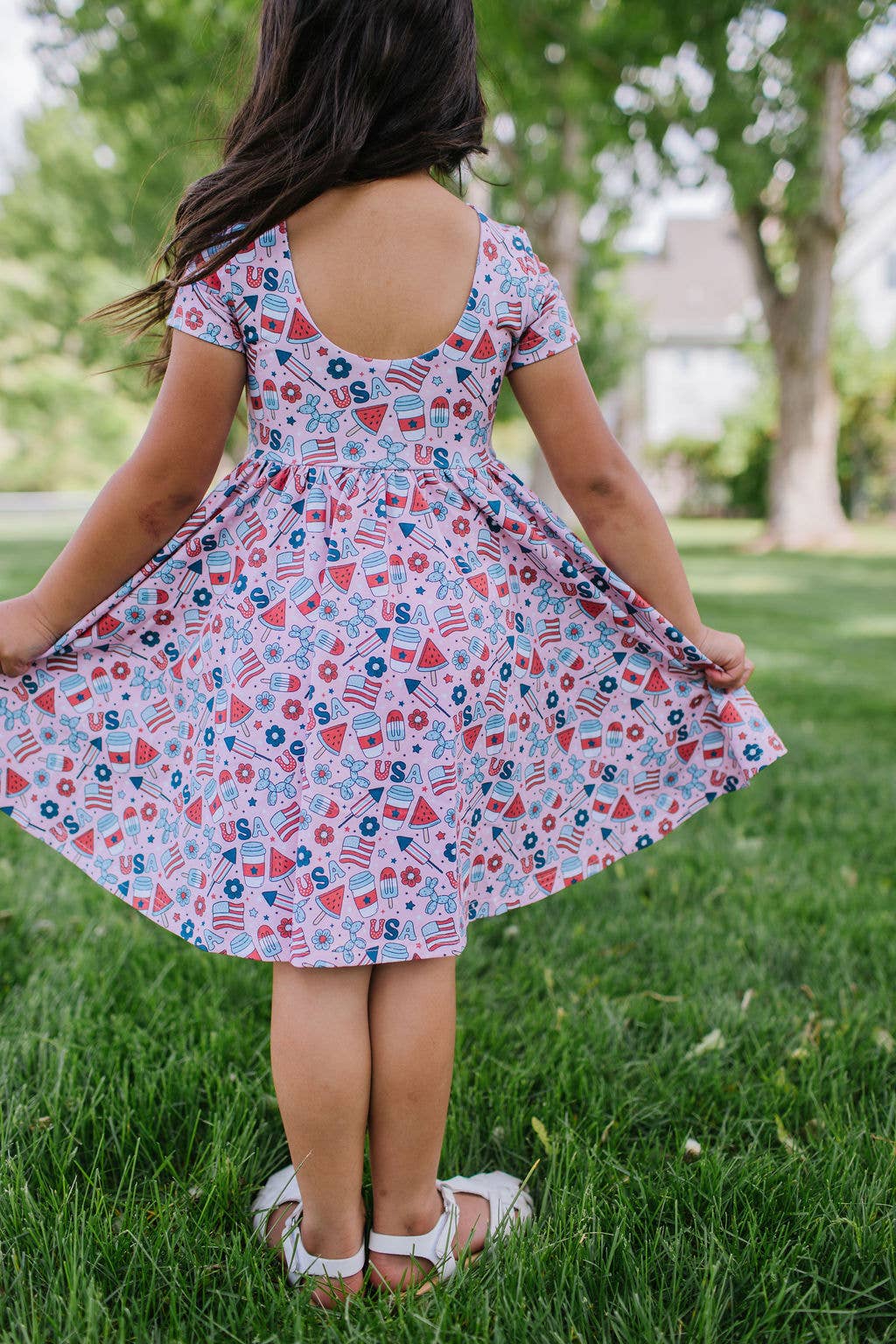Pink Celebration Twirl Dress