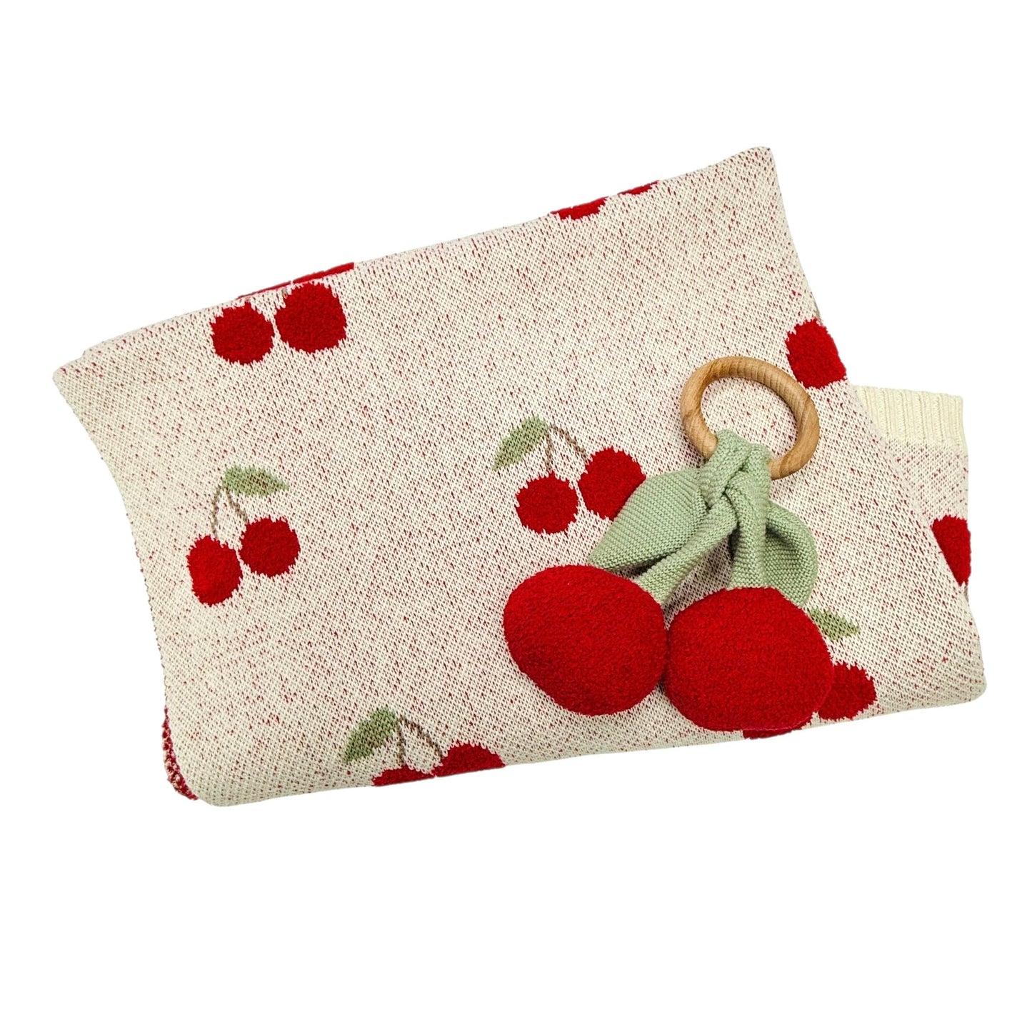 Cherry Orchard Blanket + Ring Gift Set