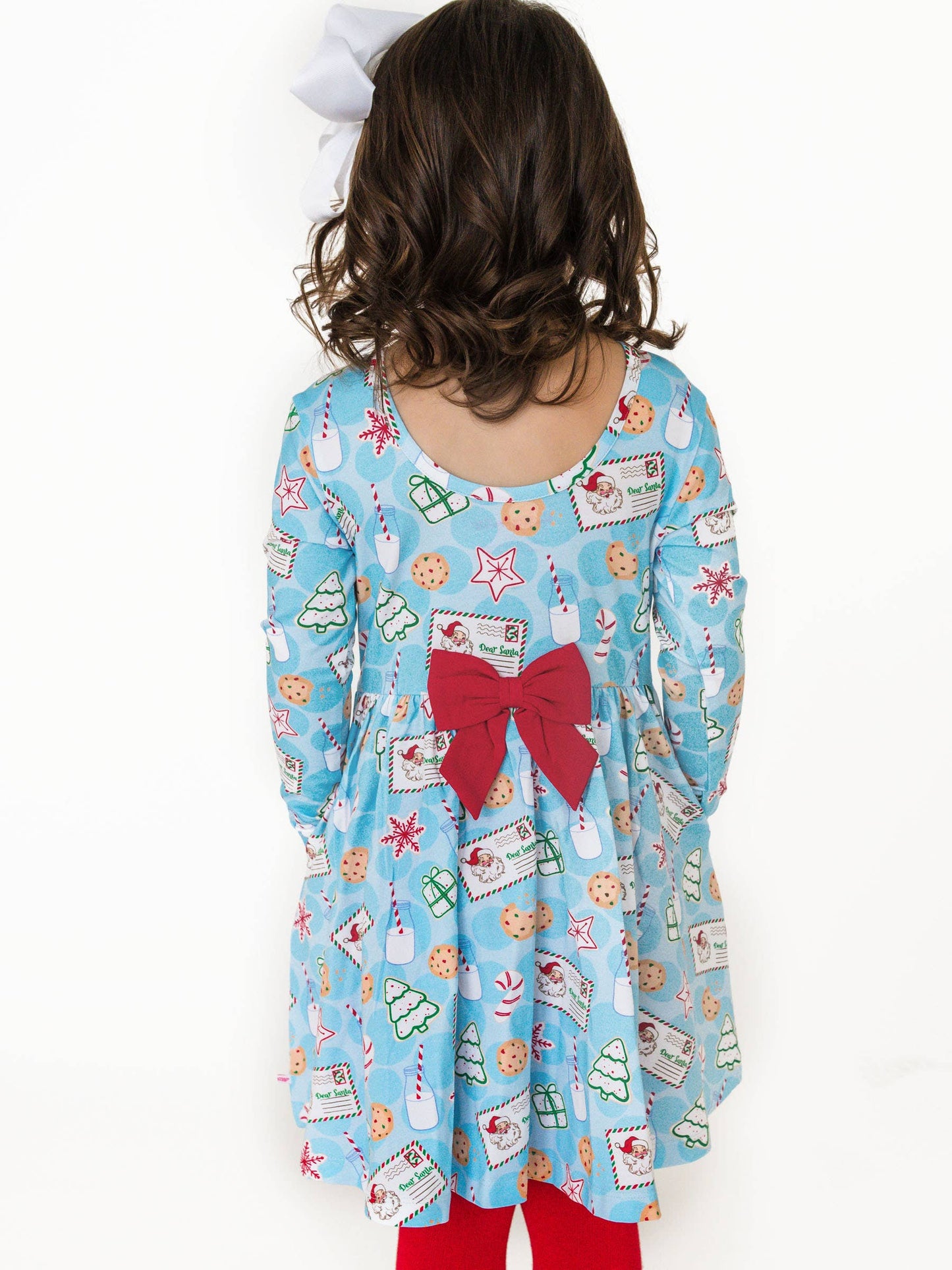 Santa Sweets Knit Twirl Dress